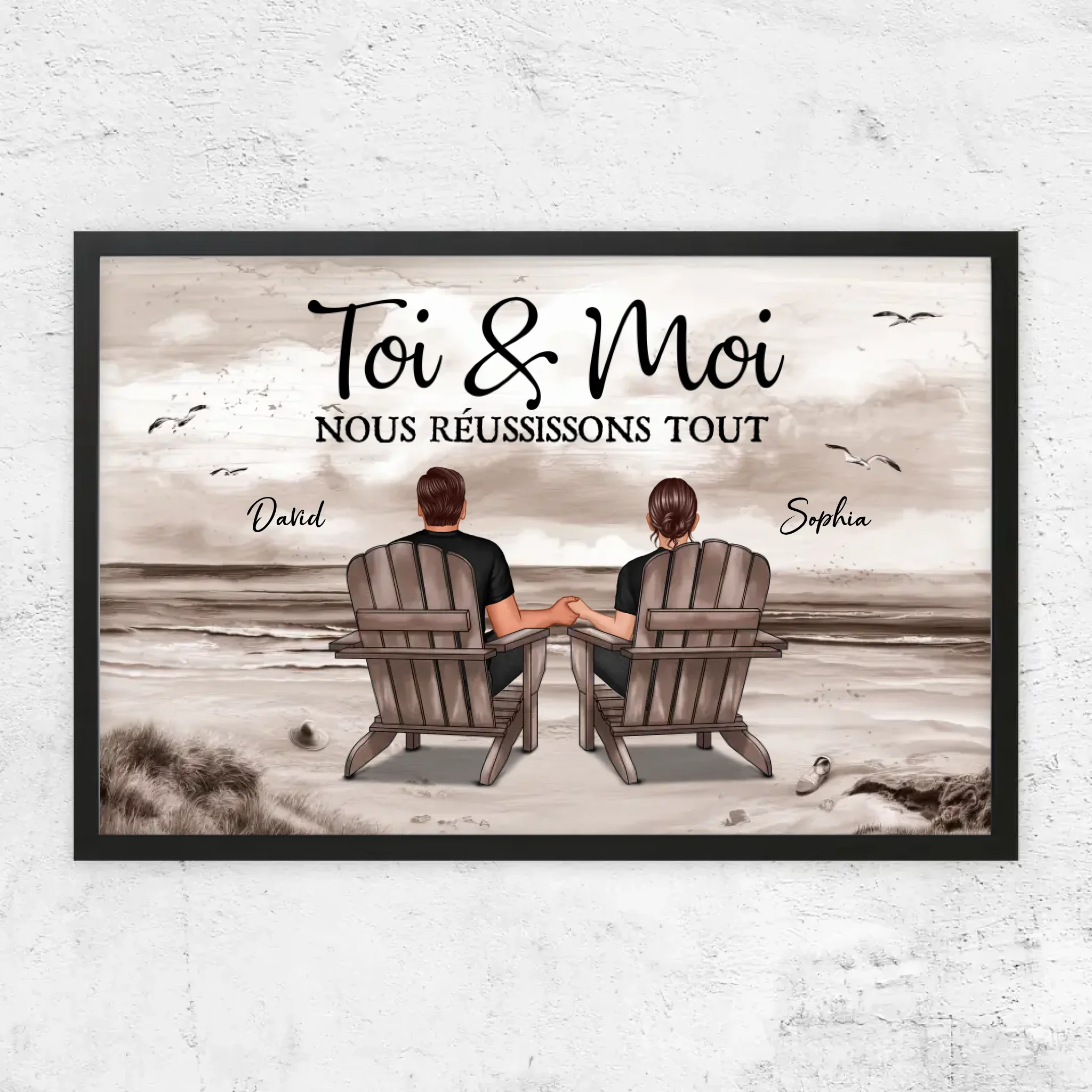 Poster personnalisé “Toi et moi, on peut tout faire” - Image 8