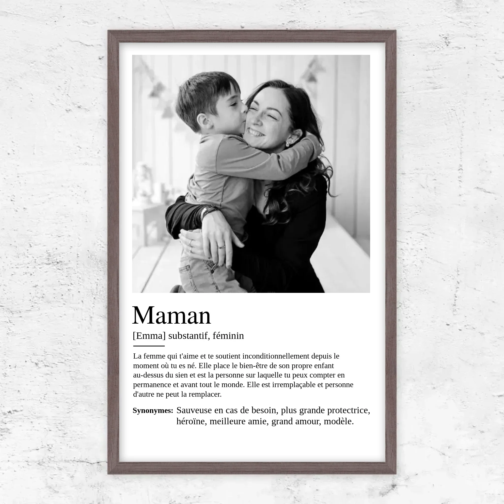 Poster personnalisé "Définition maman" - Image 12