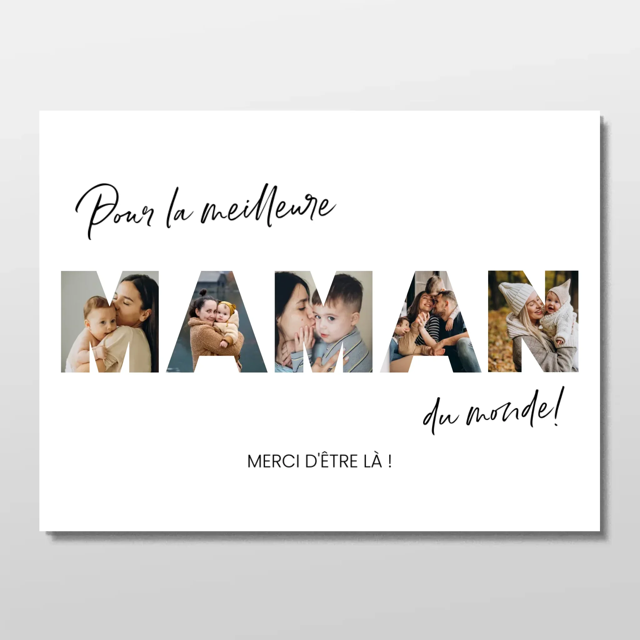 Poster personnalisé "Pour la meilleure maman du monde" - Image 3
