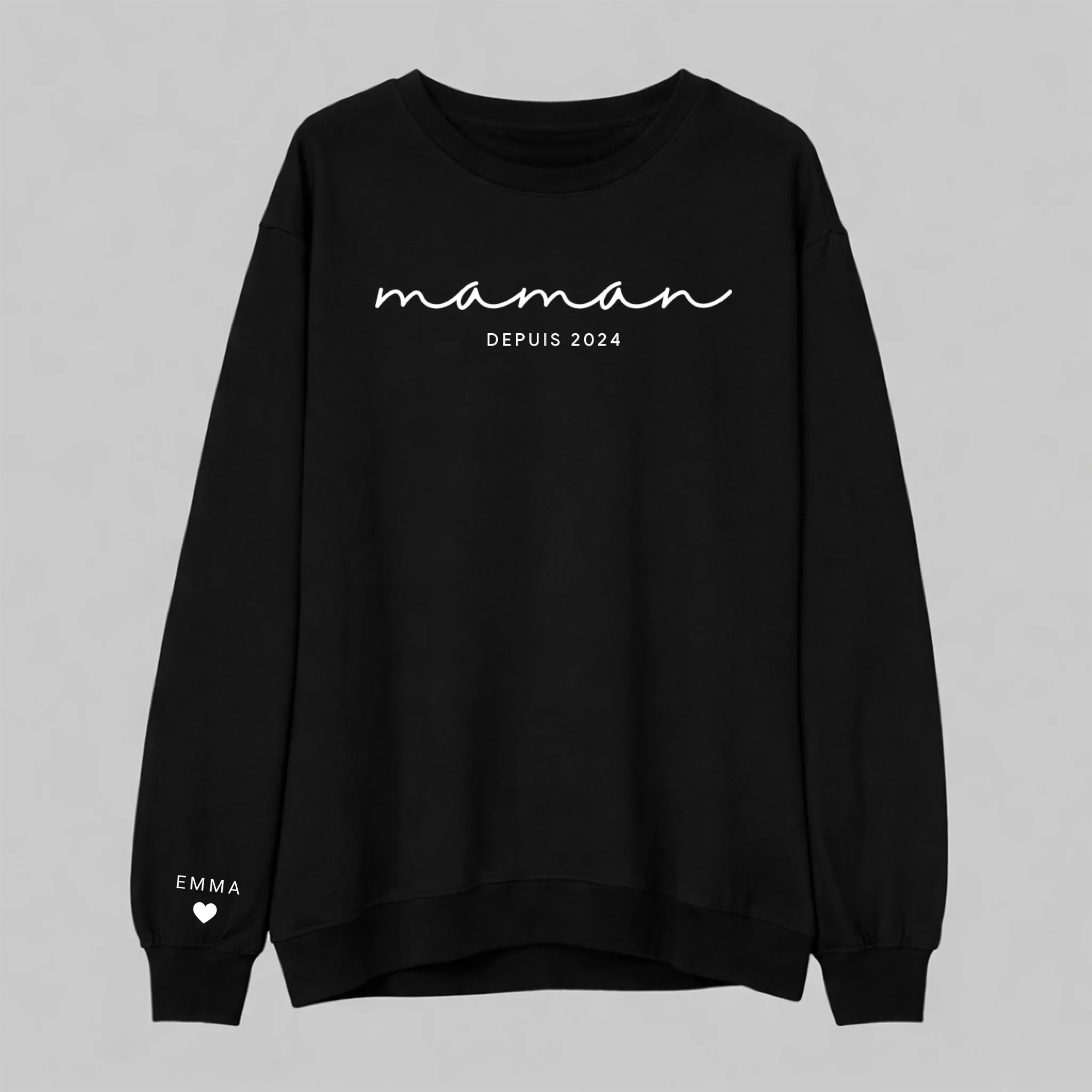 Sweat-shirt personnalisé – Mère depuis. - Image 7