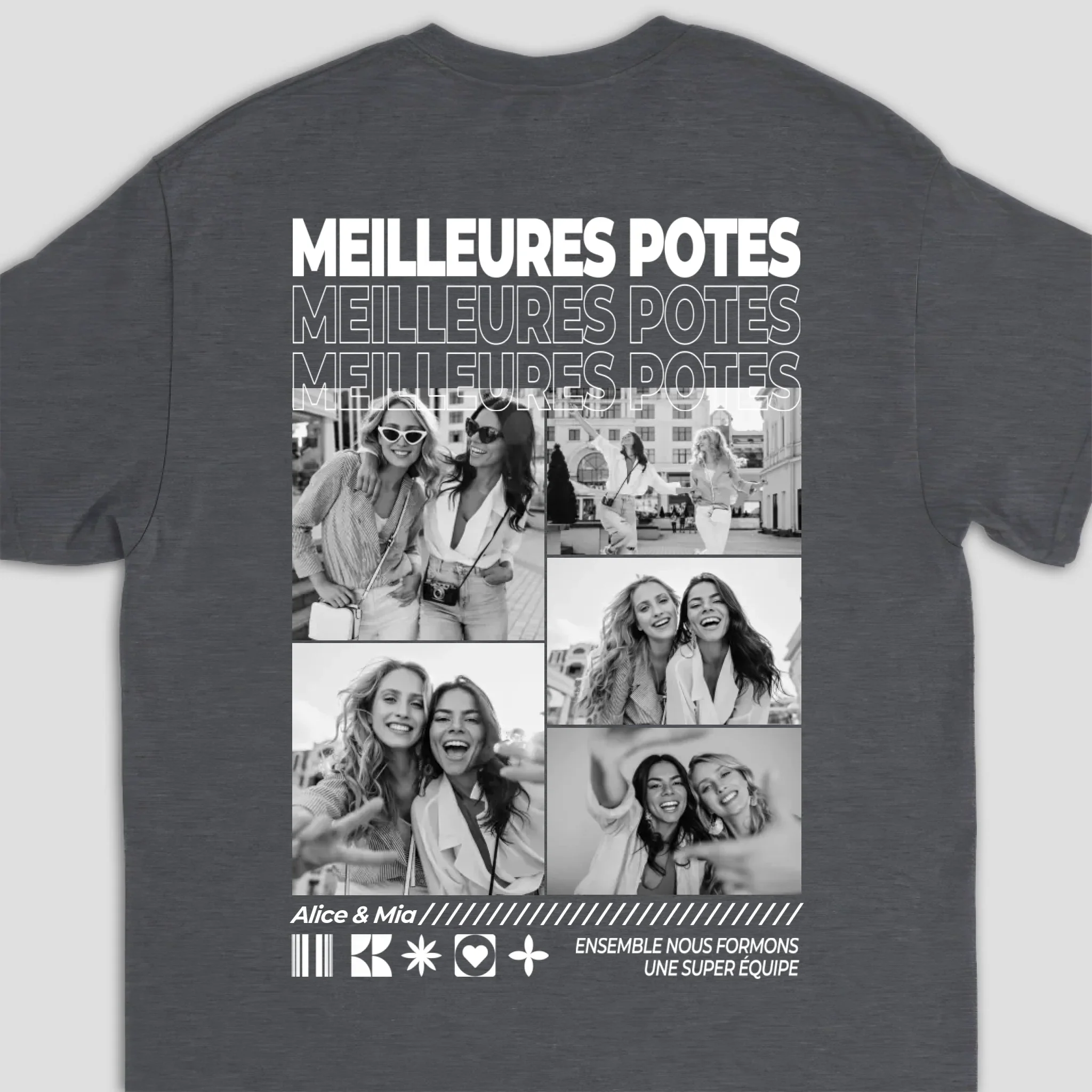 T-shirt personnalisé – Besties - Image 9