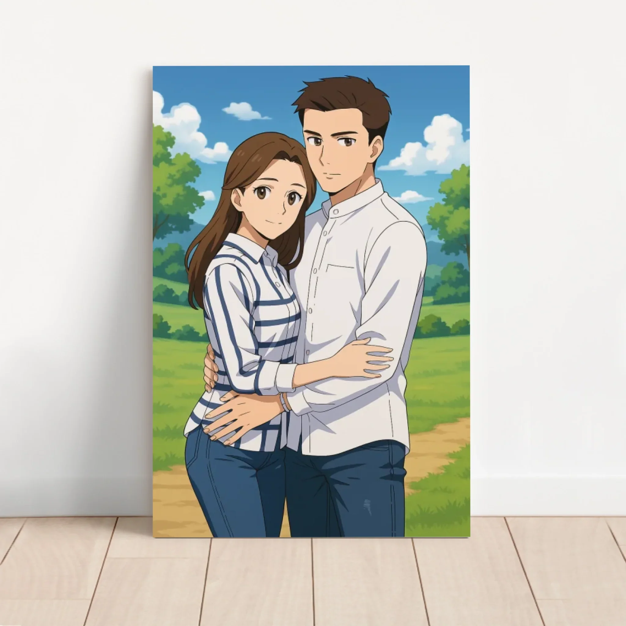 Toile personnalisée – Anime fantastique