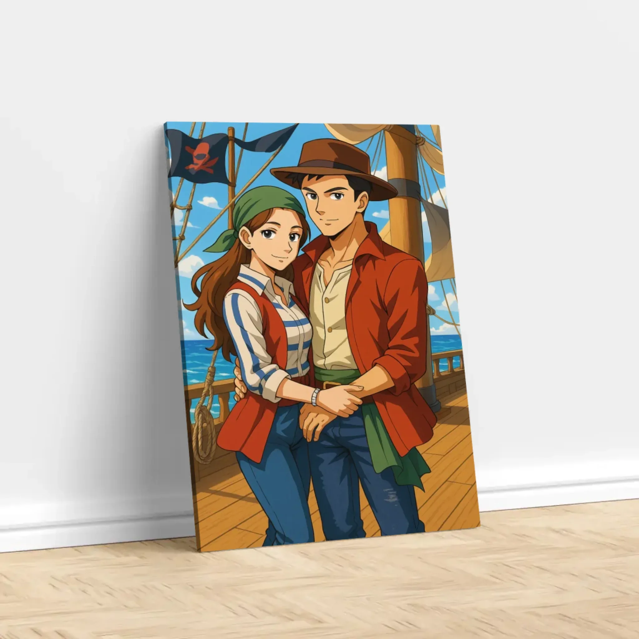 Toile personnalisée – Équipage de pirates - Image 3