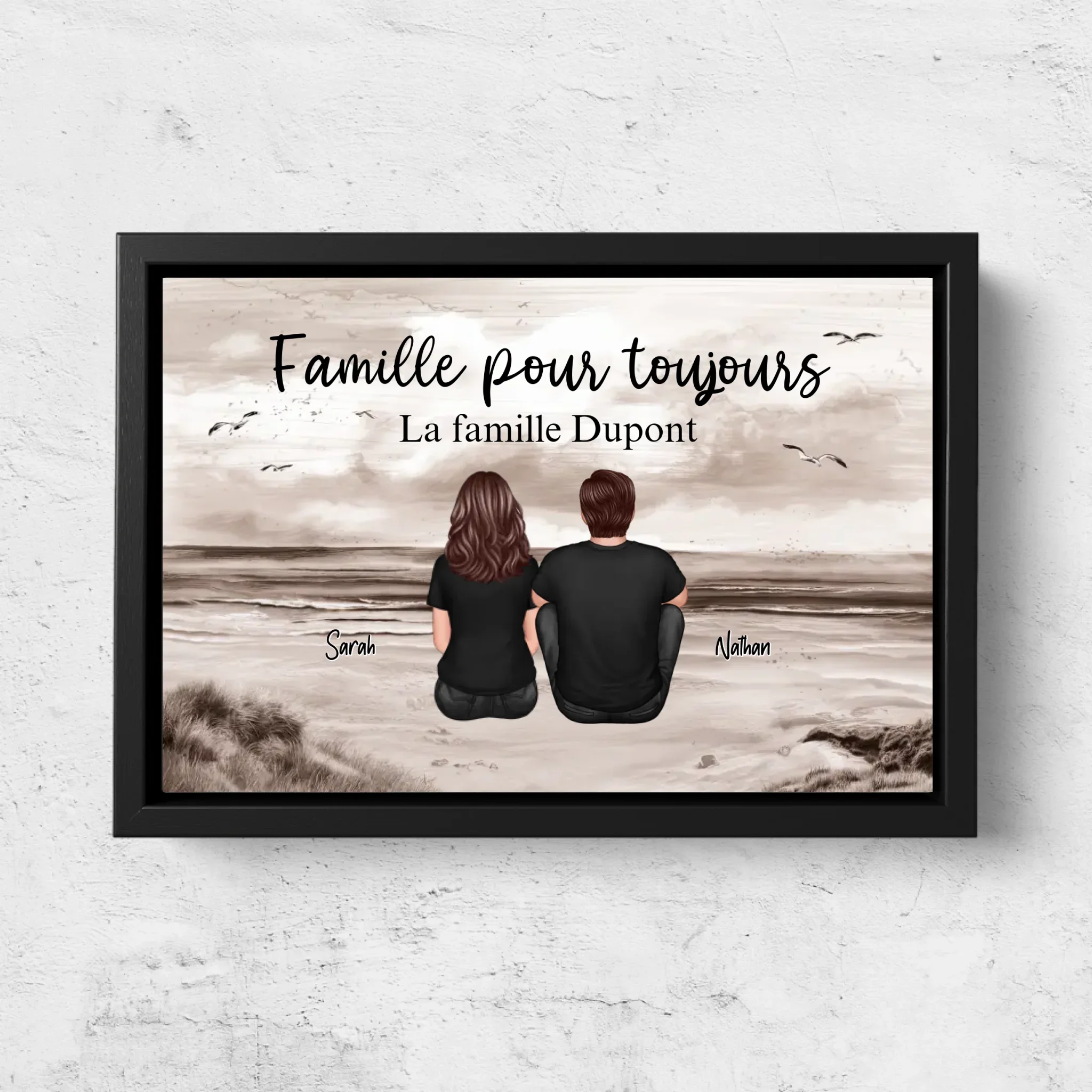 Toile personnalisée “Famille pour Toujours“ - Image 6