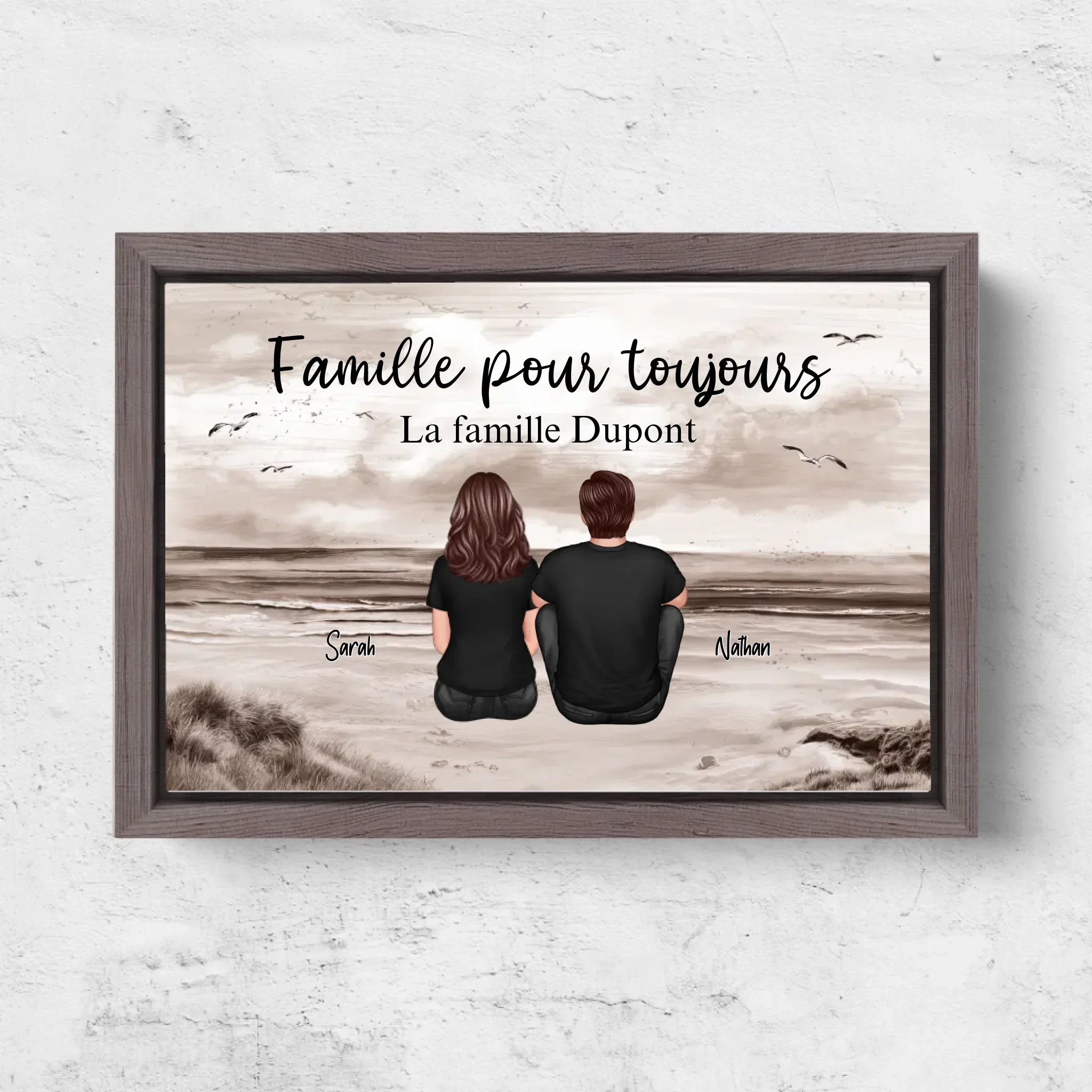Toile personnalisée “Famille pour Toujours“ - Image 7