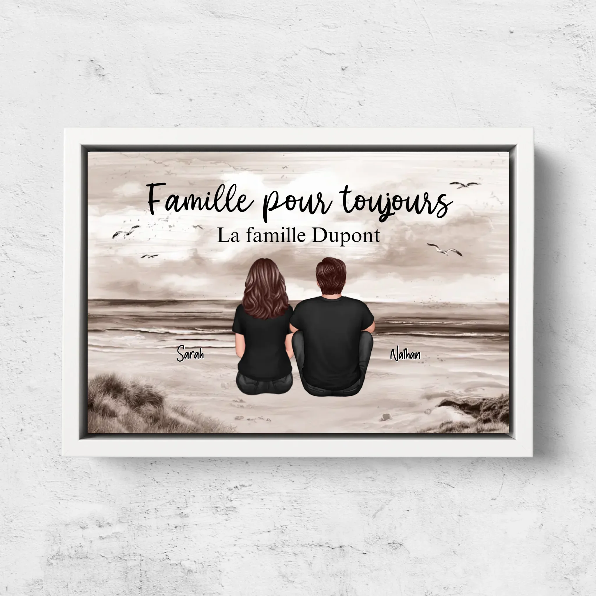 Toile personnalisée “Famille pour Toujours“ - Image 8