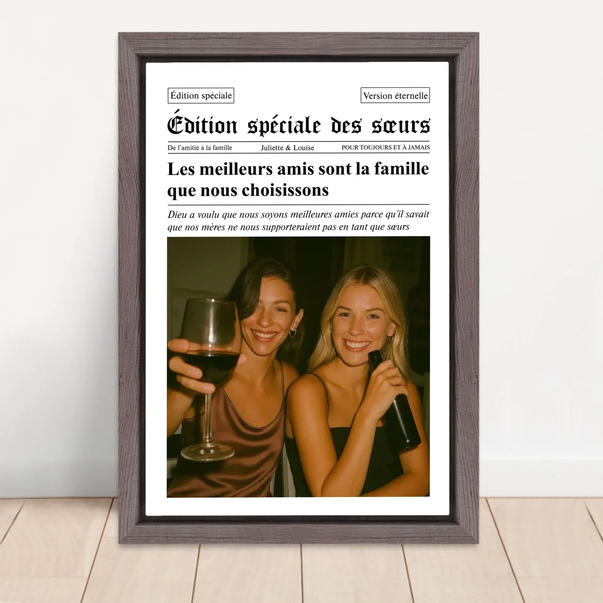 Toile personnalisée – Journal – The BFF Times - Image 5