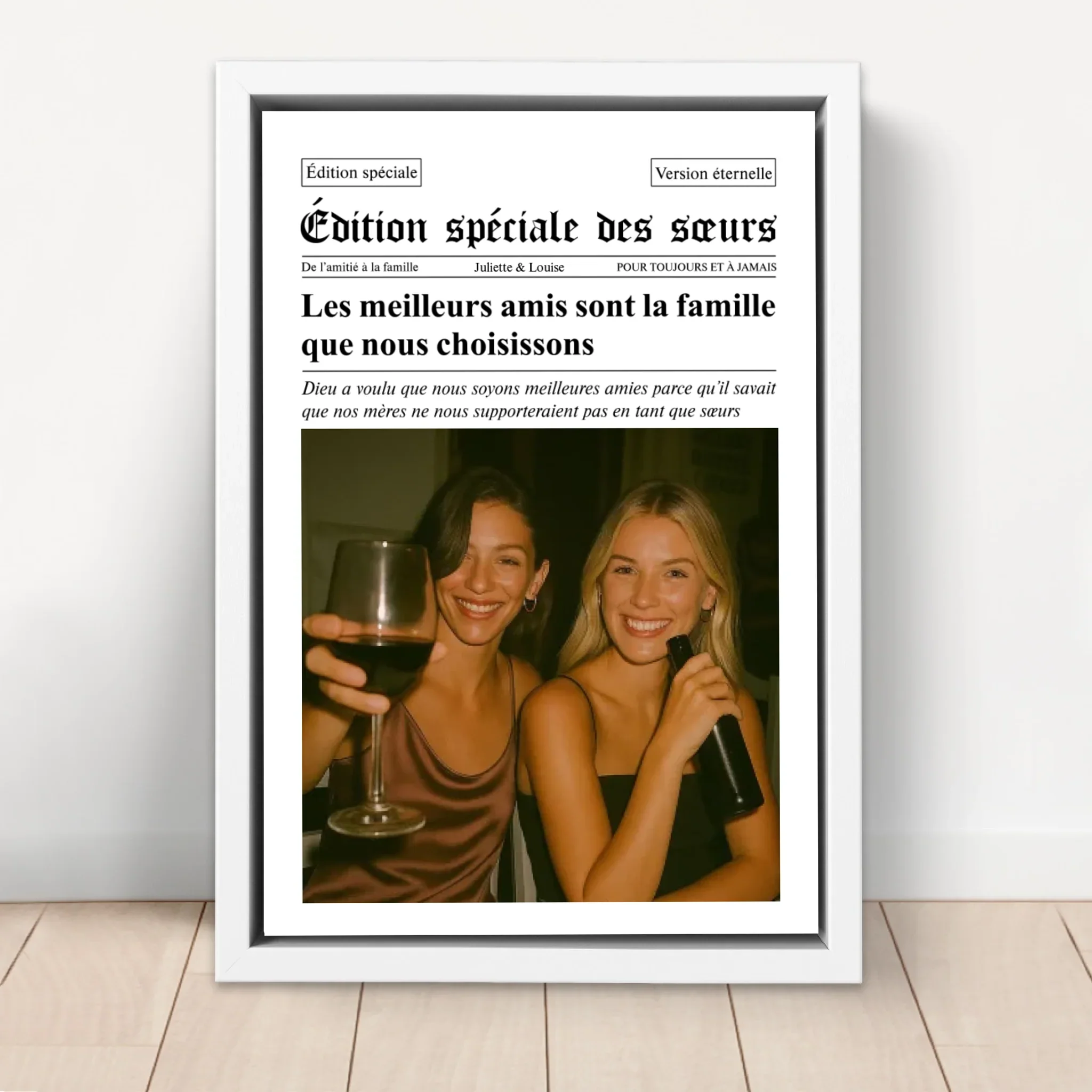 Toile personnalisée – Journal – The BFF Times - Image 6