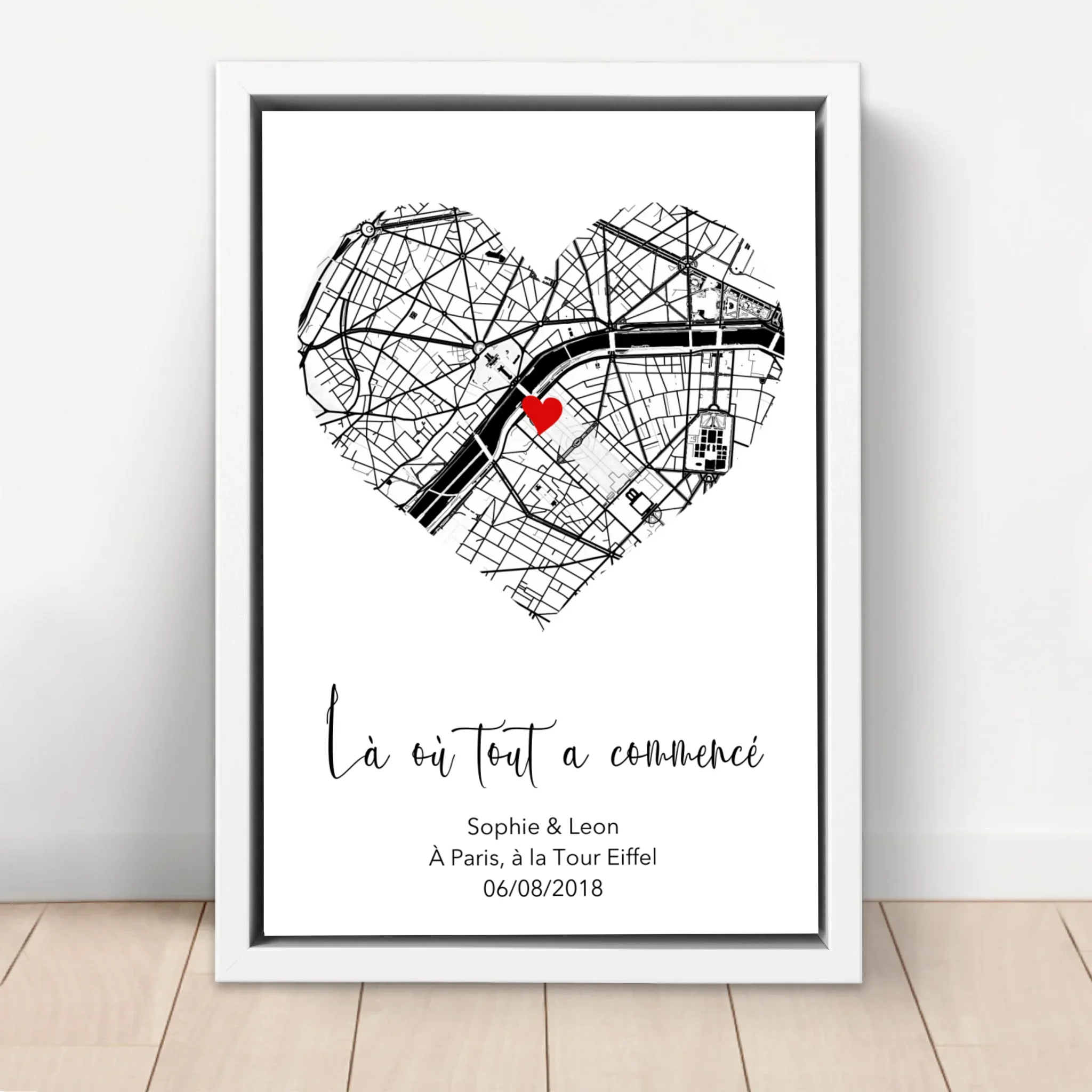 Toile personnalisée "Là où tout a commencé - Image 6