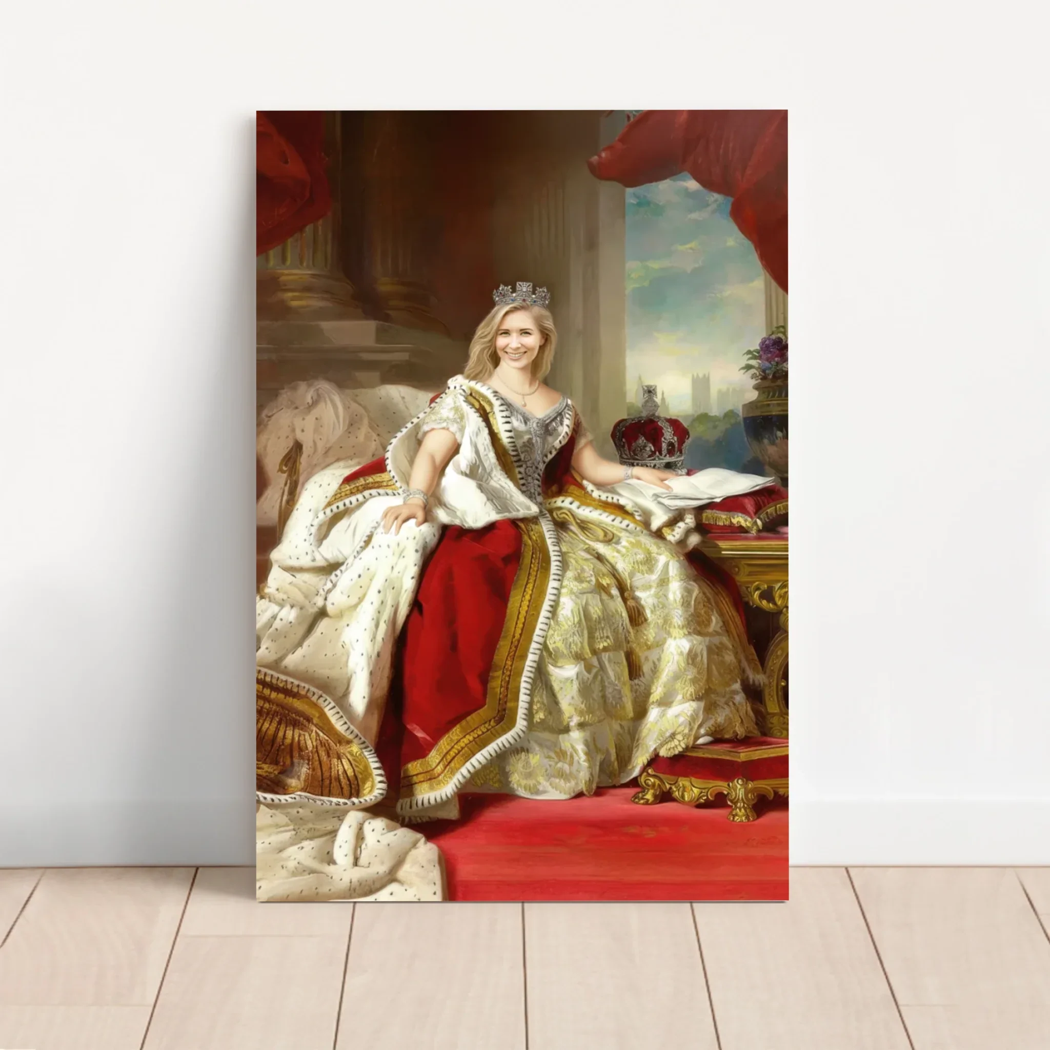 Toile personnalisée – La Reine