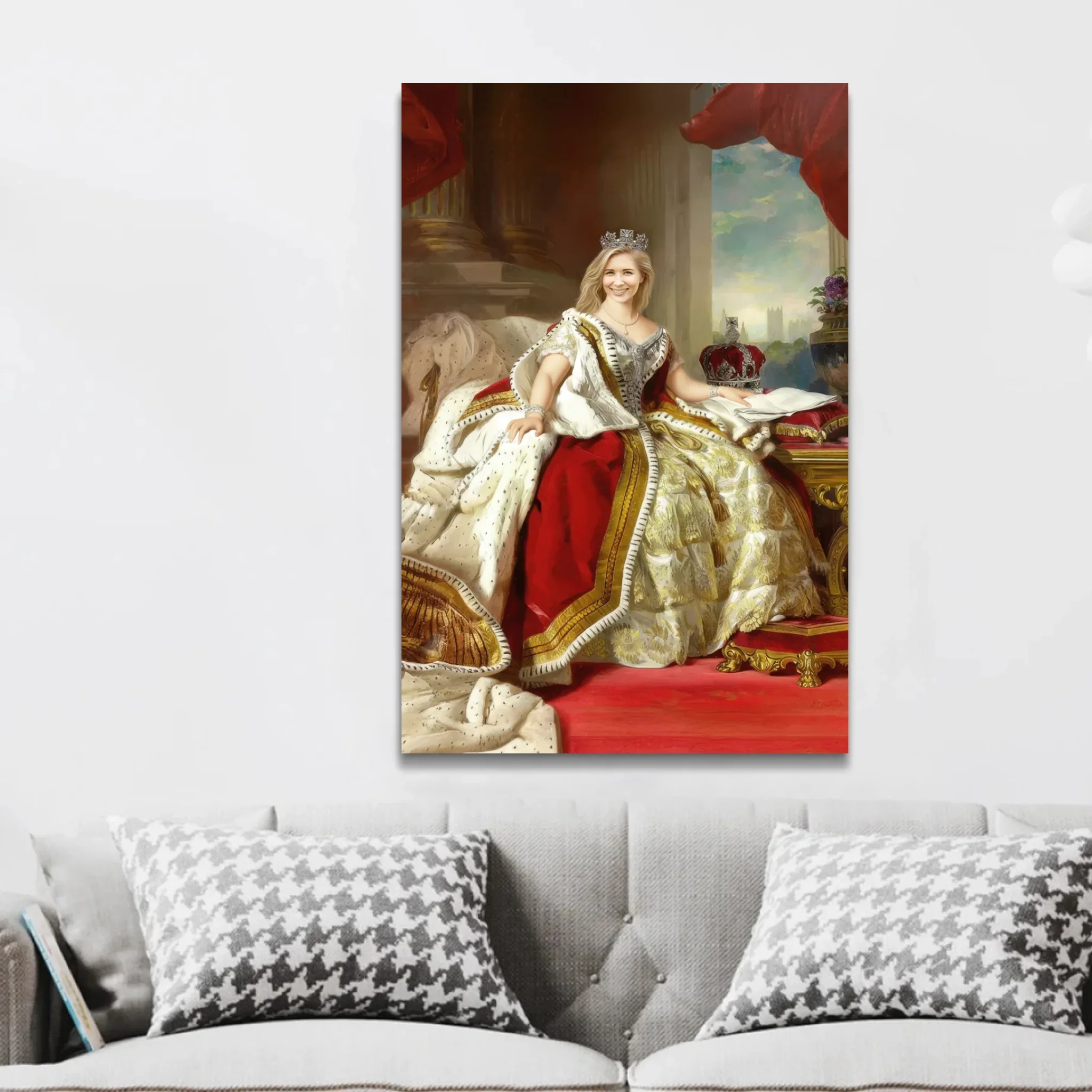 Toile personnalisée – La Reine - Image 2