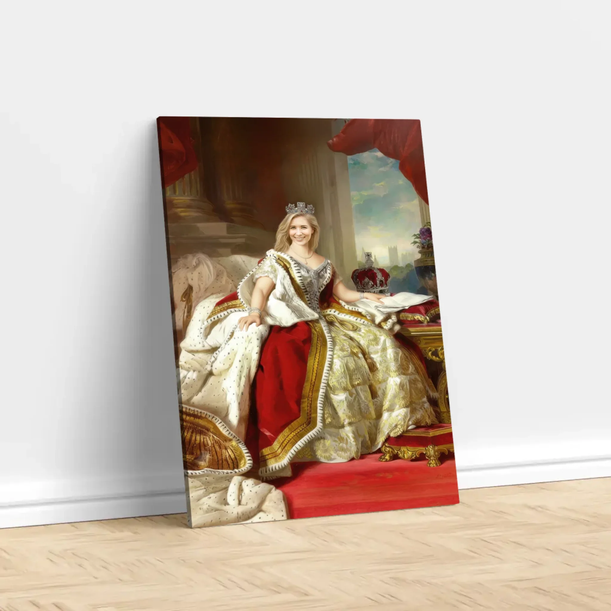 Toile personnalisée – La Reine - Image 3