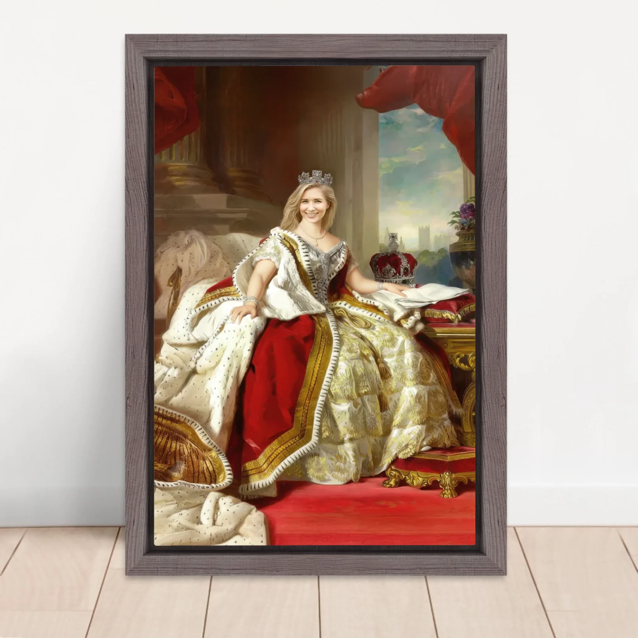 Toile personnalisée – La Reine - Image 5