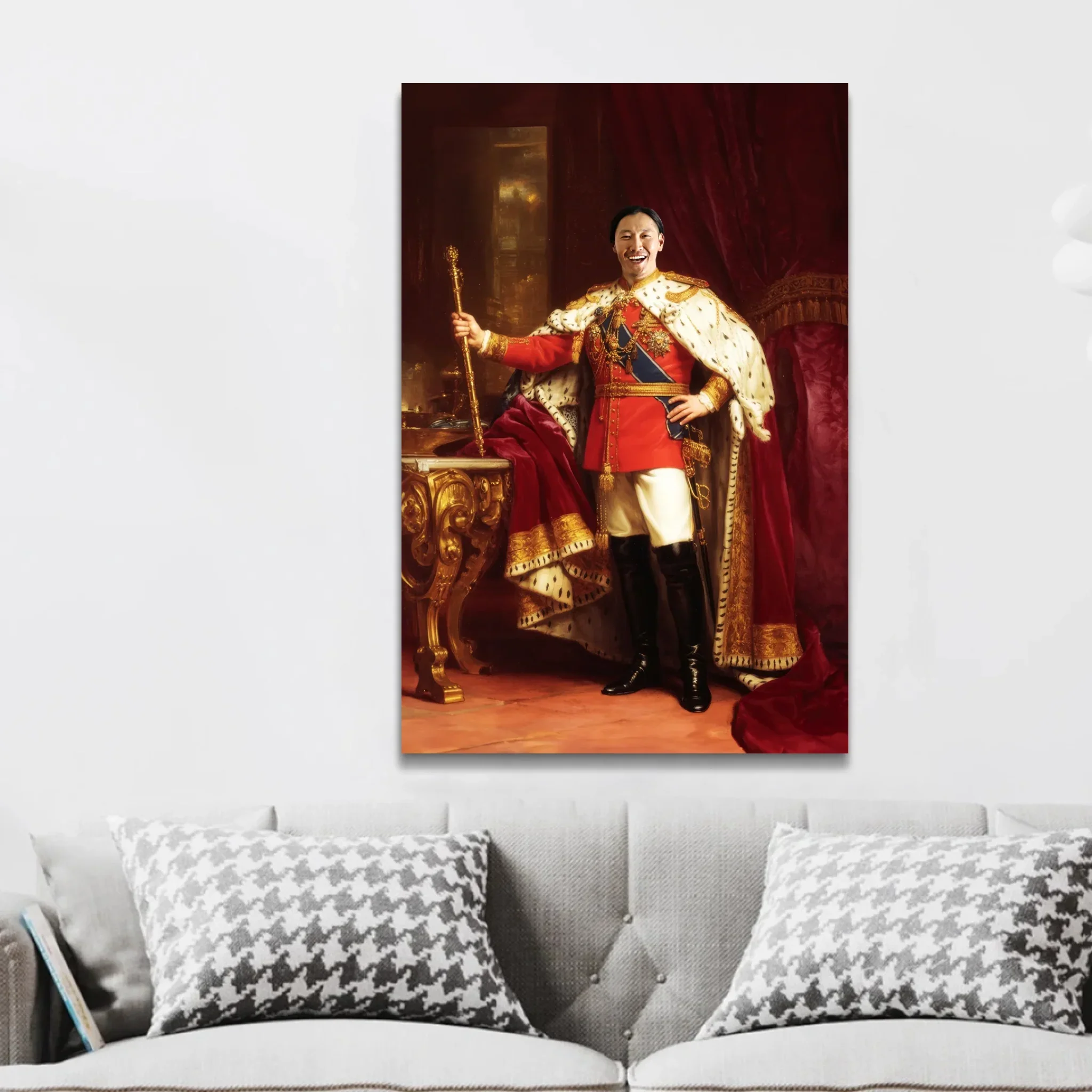 Toile personnalisée – Le Roi - Image 2