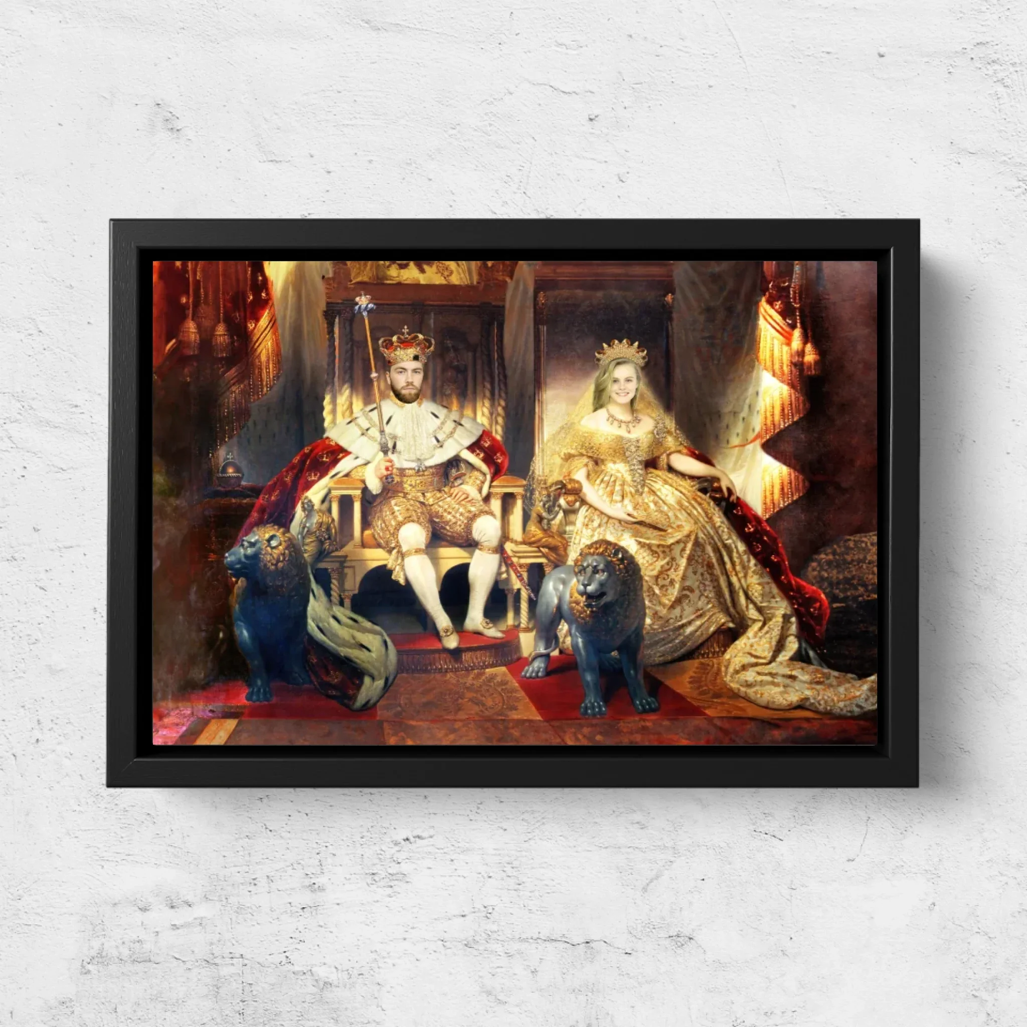 Toile personnalisée – Le Roi et la Reine - Image 5