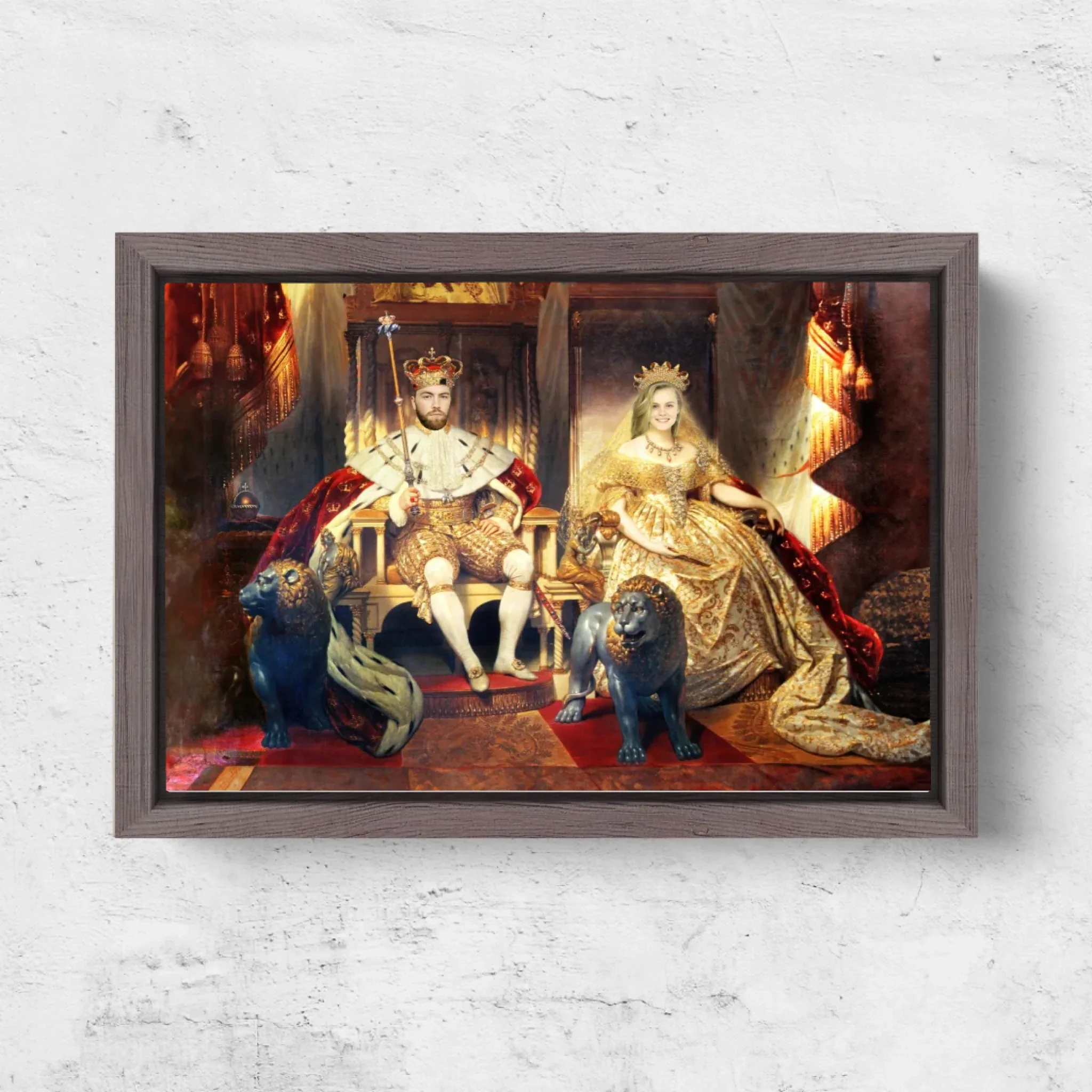 Toile personnalisée – Le Roi et la Reine - Image 6