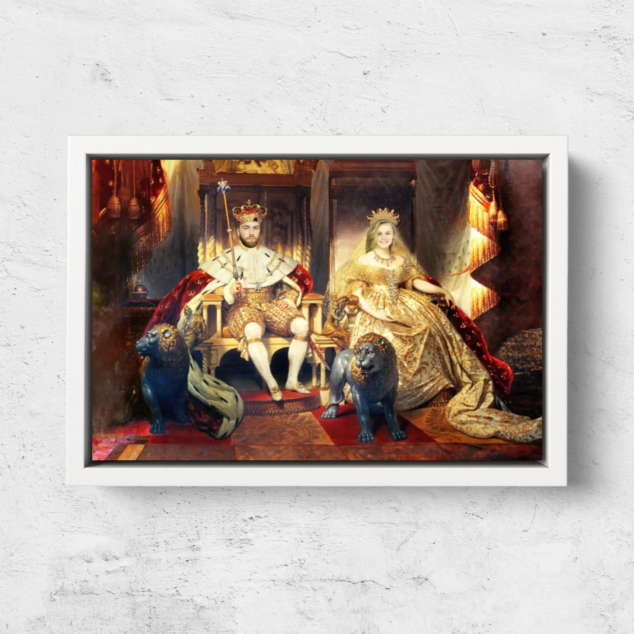 Toile personnalisée – Le Roi et la Reine - Image 7