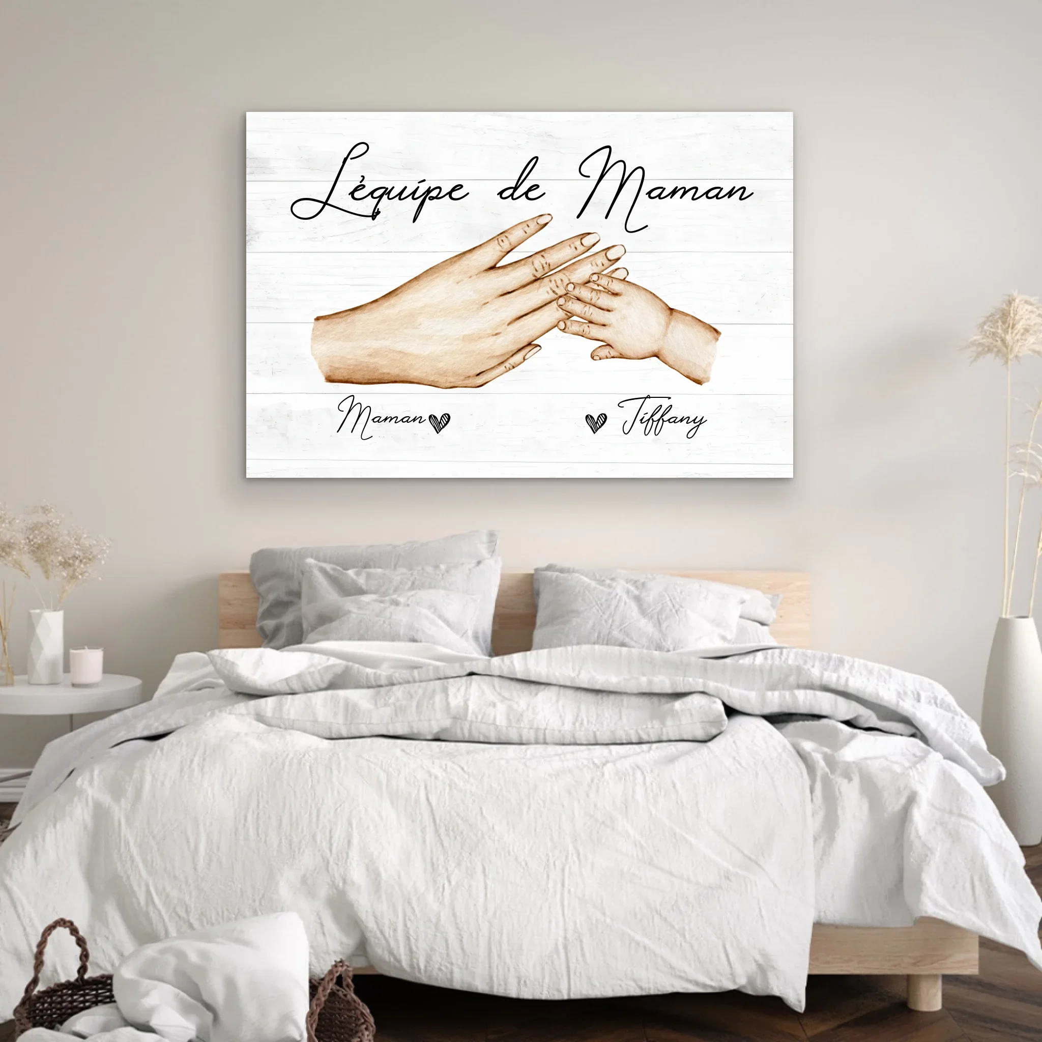 Toile personnalisée "L'équipe de Maman" - Image 4