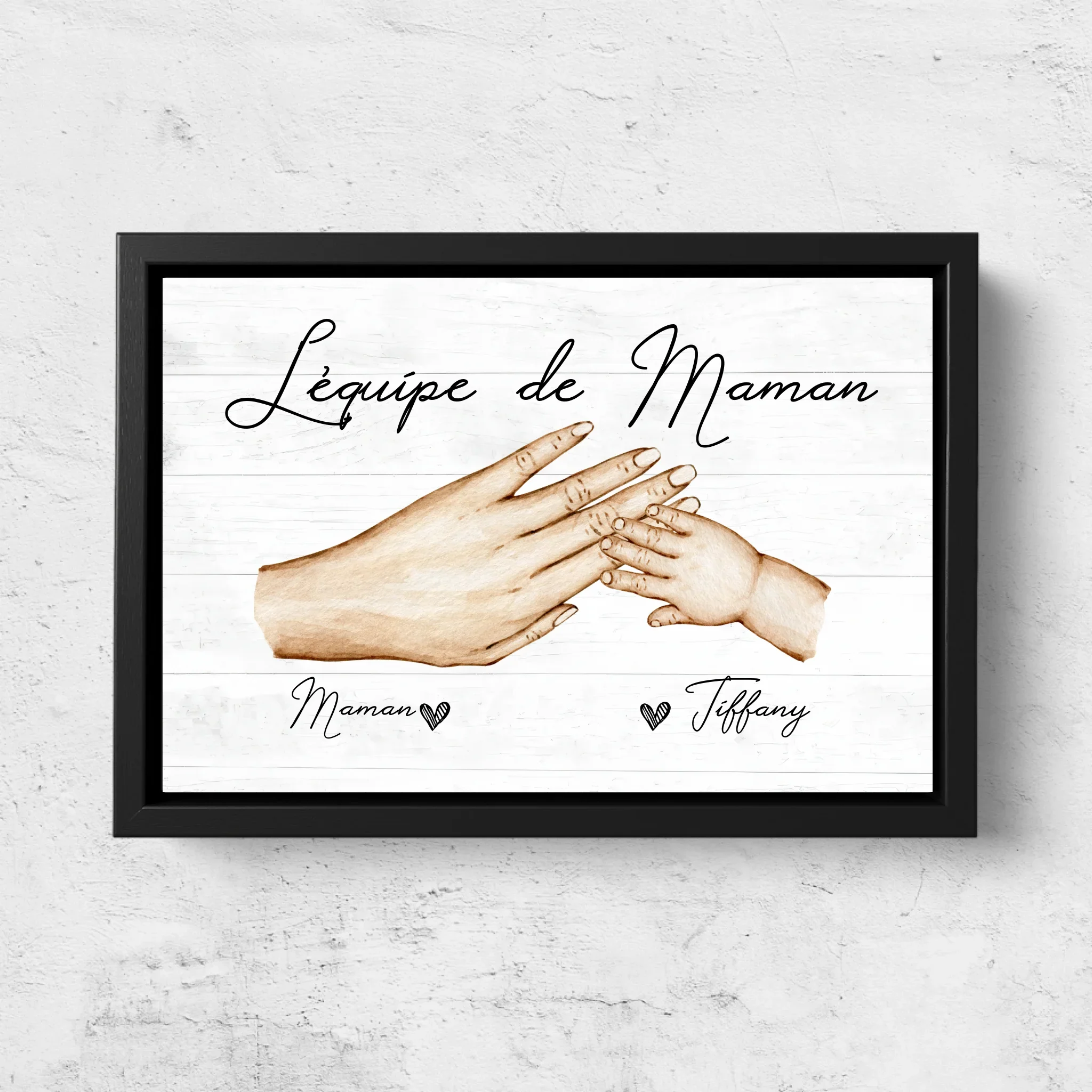 Toile personnalisée "L'équipe de Maman" - Image 5