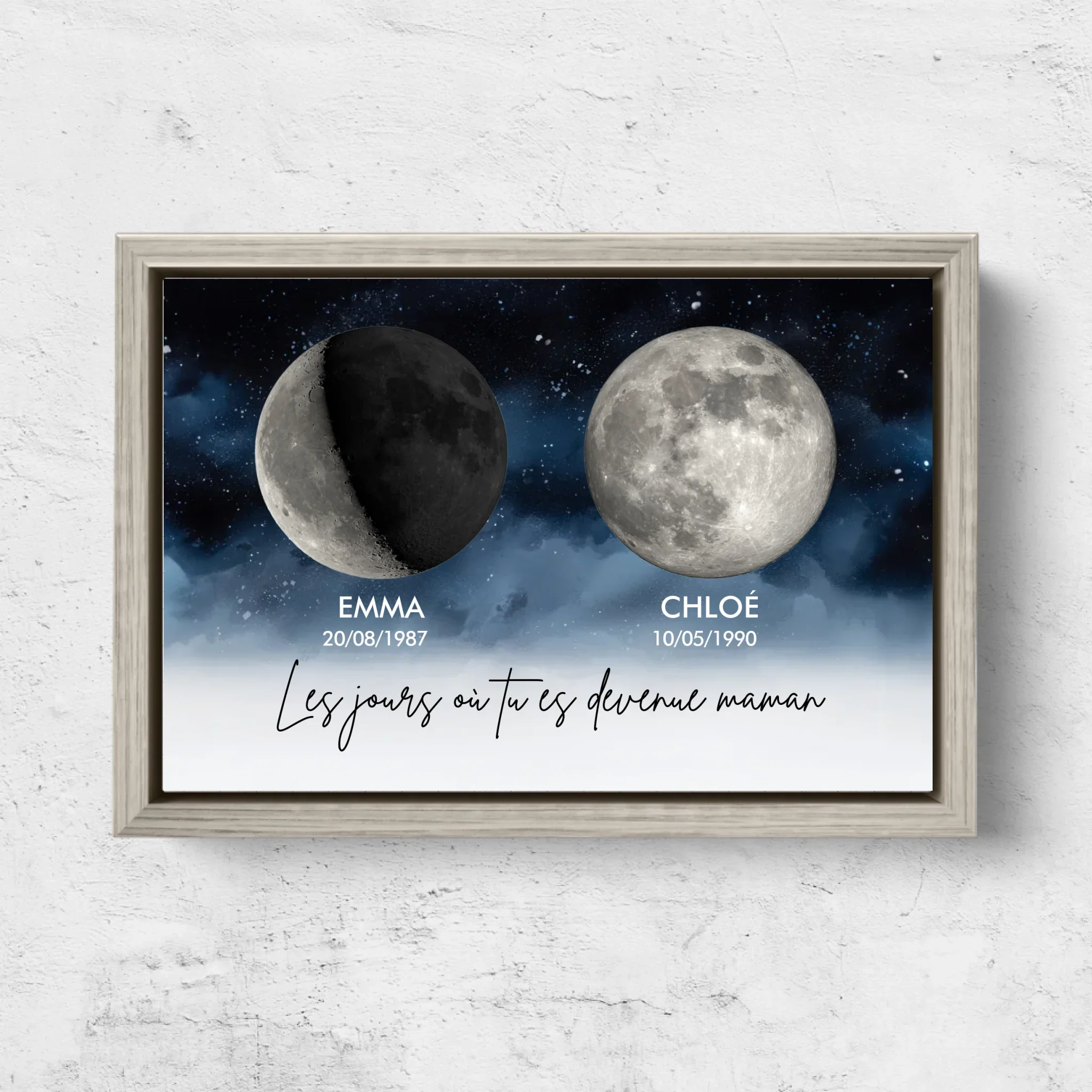 Toile personnalisée "Les jours où vous êtes devenus nos parents" - Image 6