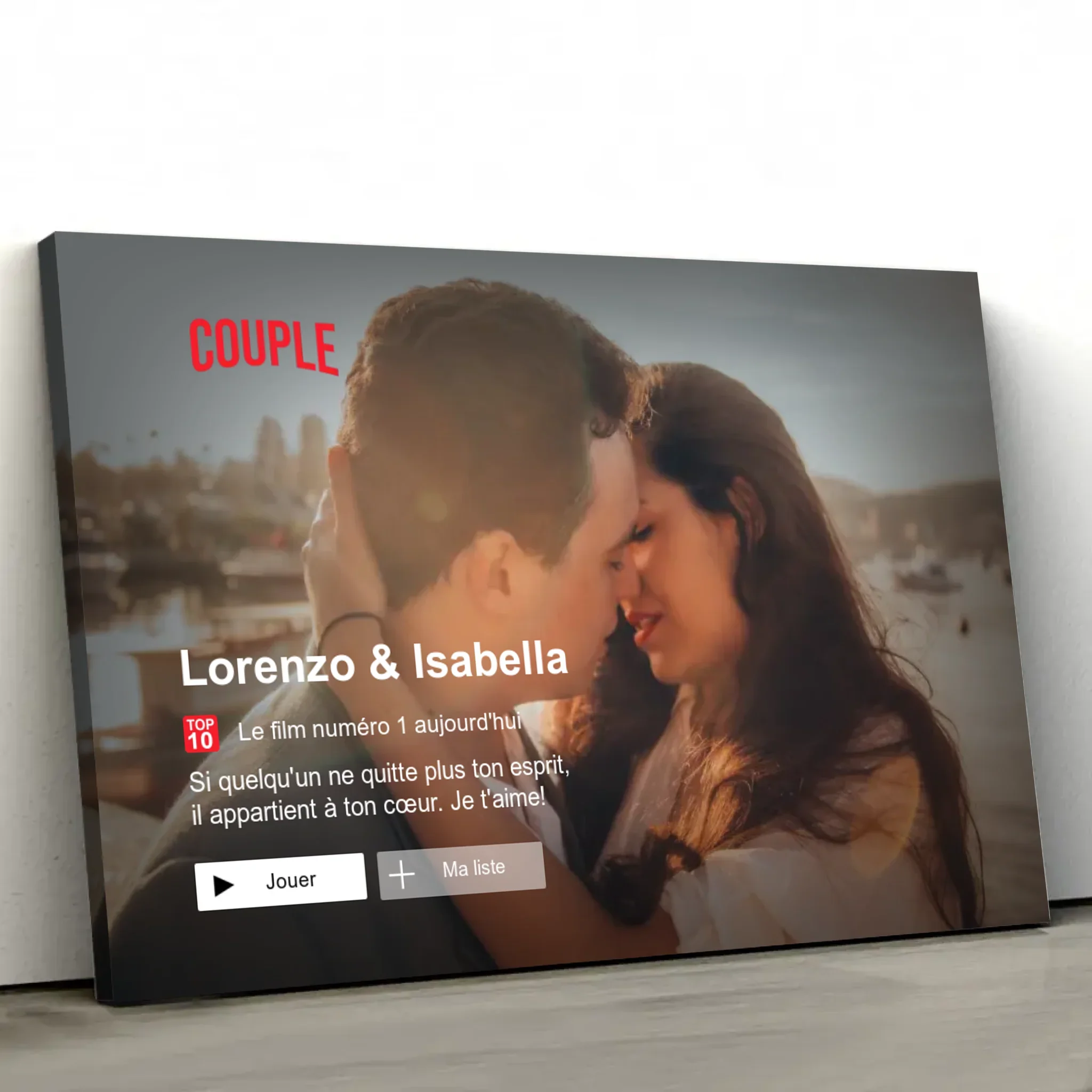 Toile personnalisée “Lovestory” - Image 2