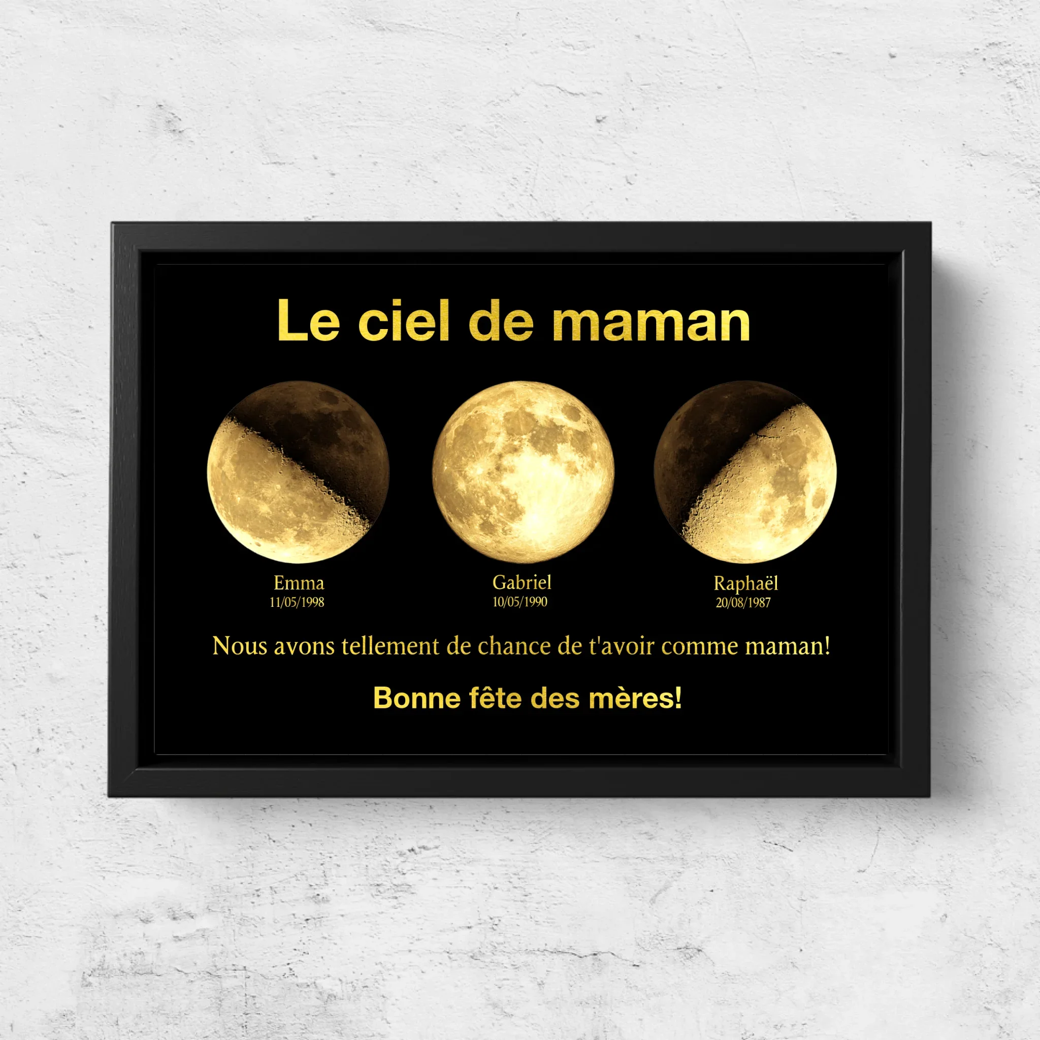 Toile personnalisée "L'univers de maman" - Image 5