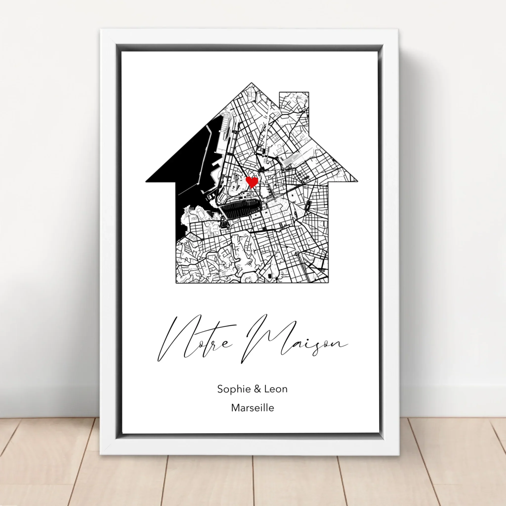 Toile personnalisée “Notre maison” - Image 6