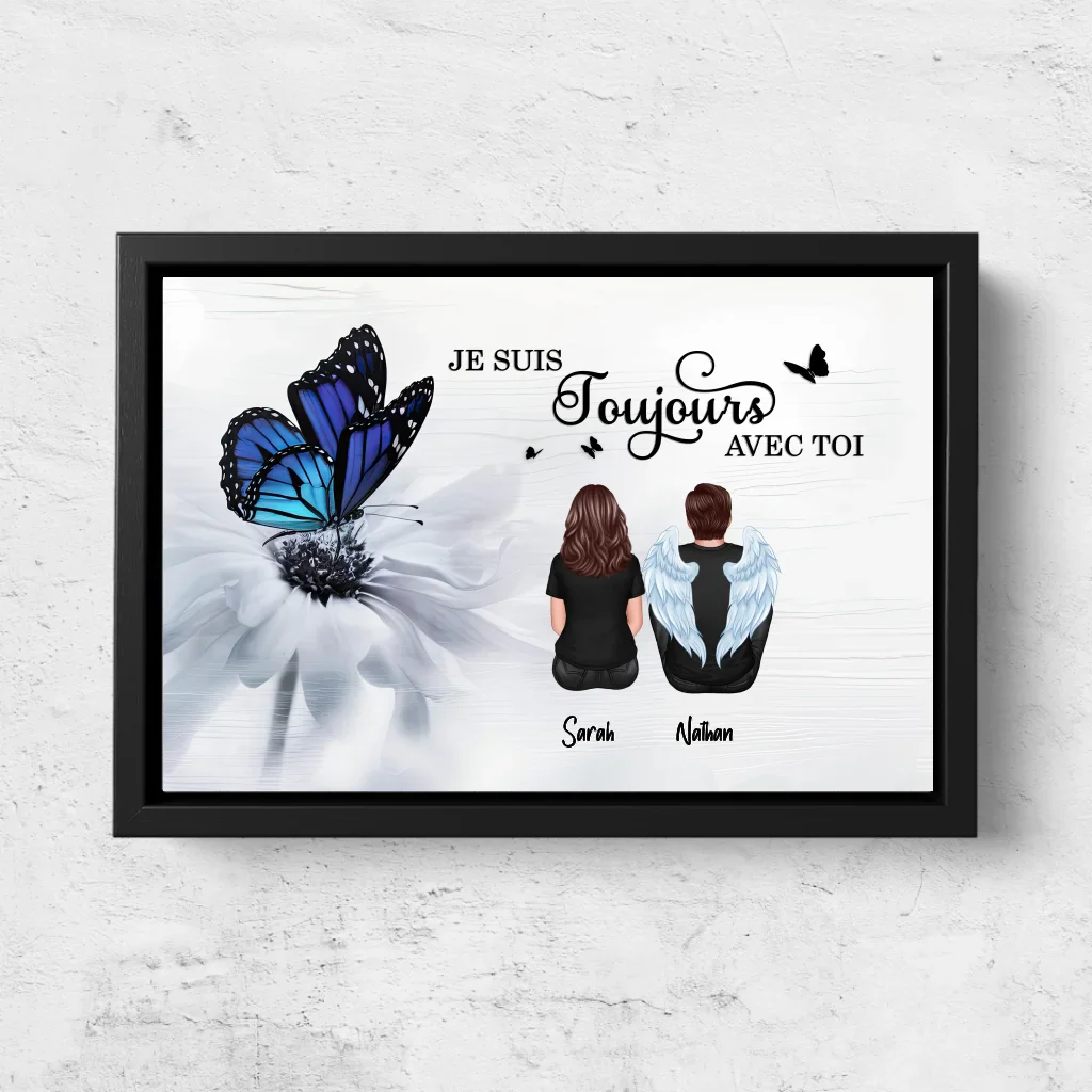 Toile personnalisée "Nous sommes toujours à tes côtés" - Image 5