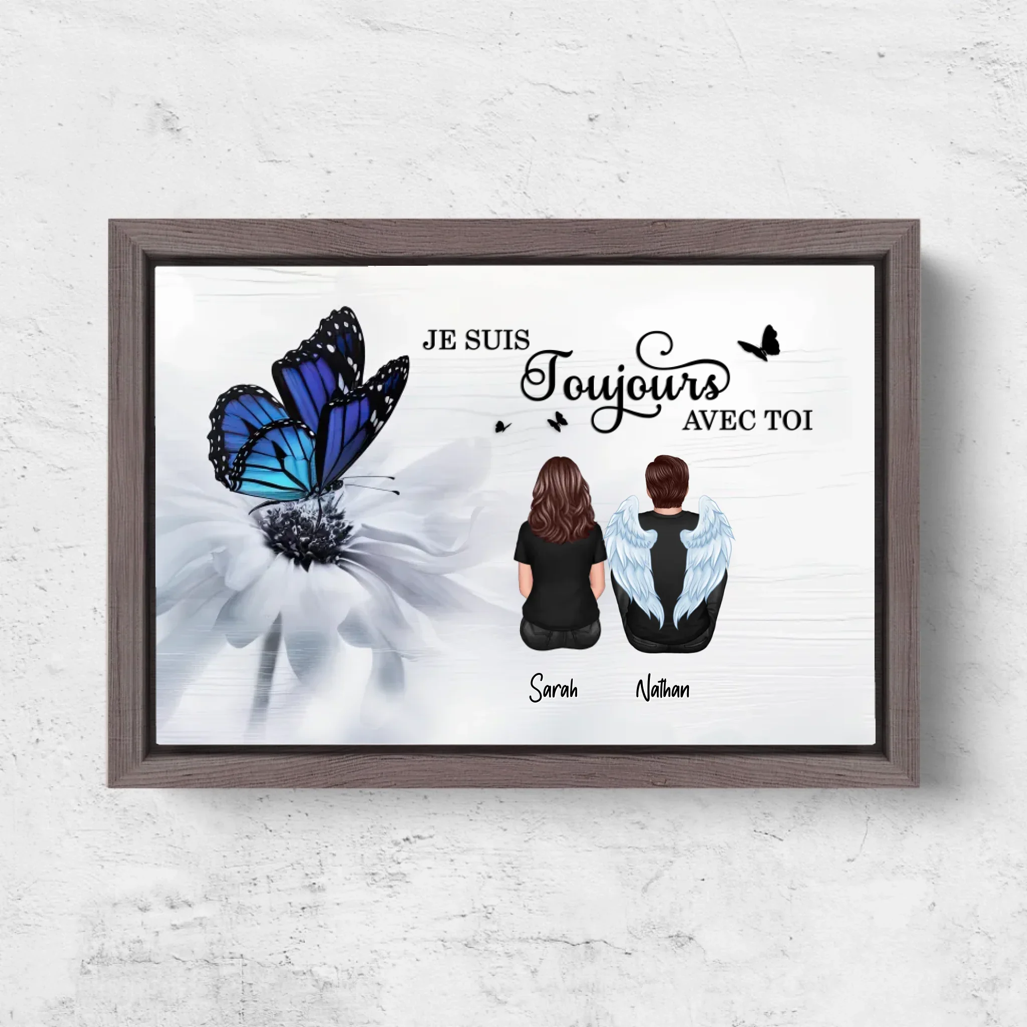 Toile personnalisée "Nous sommes toujours à tes côtés" - Image 6