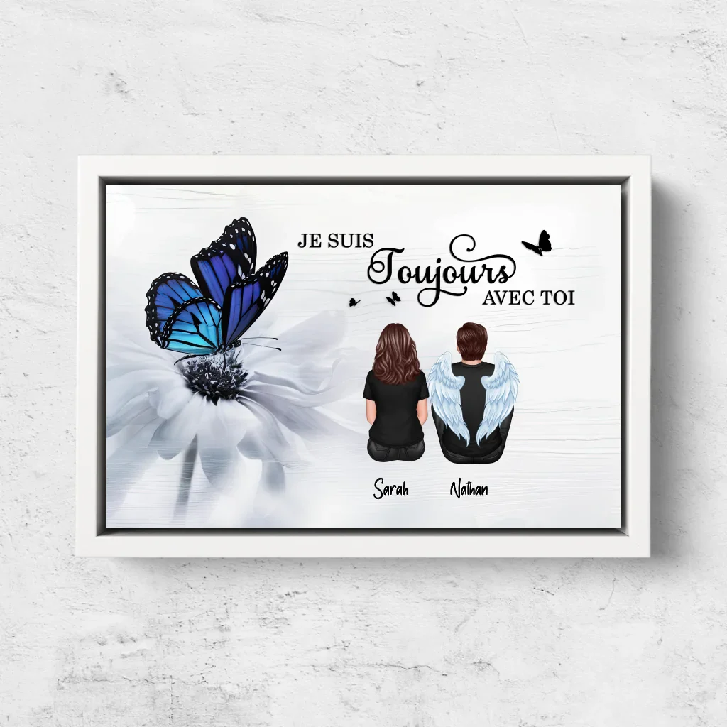 Toile personnalisée "Nous sommes toujours à tes côtés" - Image 7