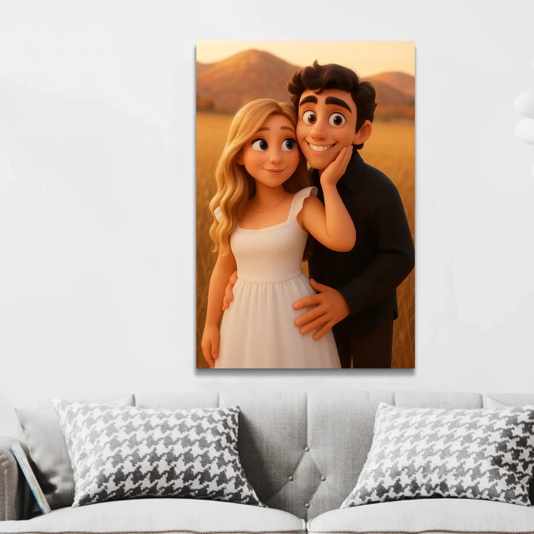 Toile personnalisée – Portrait animé - Image 2