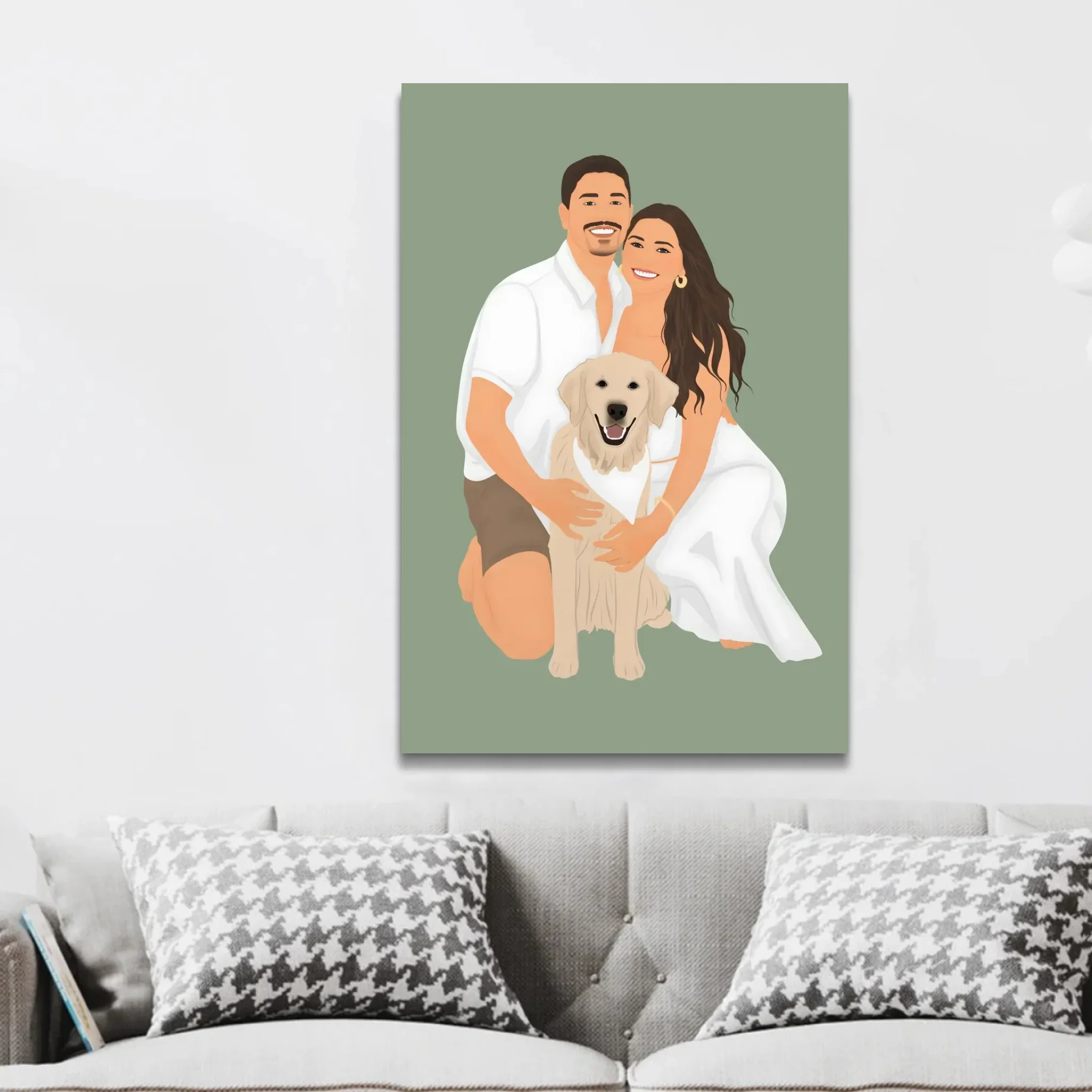 Toile personnalisée – Portrait sans visage à partir d’une photo - Image 2