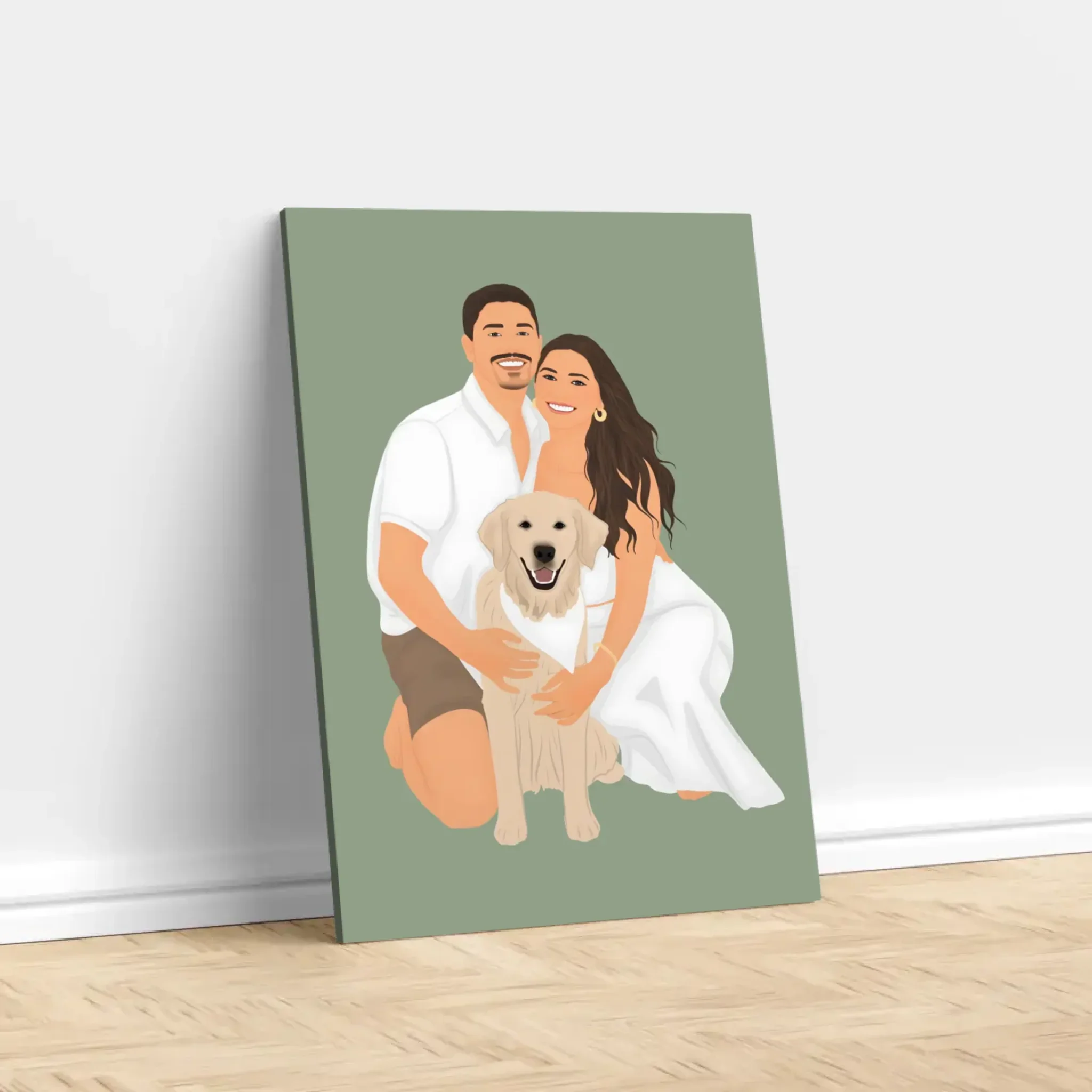 Toile personnalisée – Portrait sans visage à partir d’une photo - Image 3