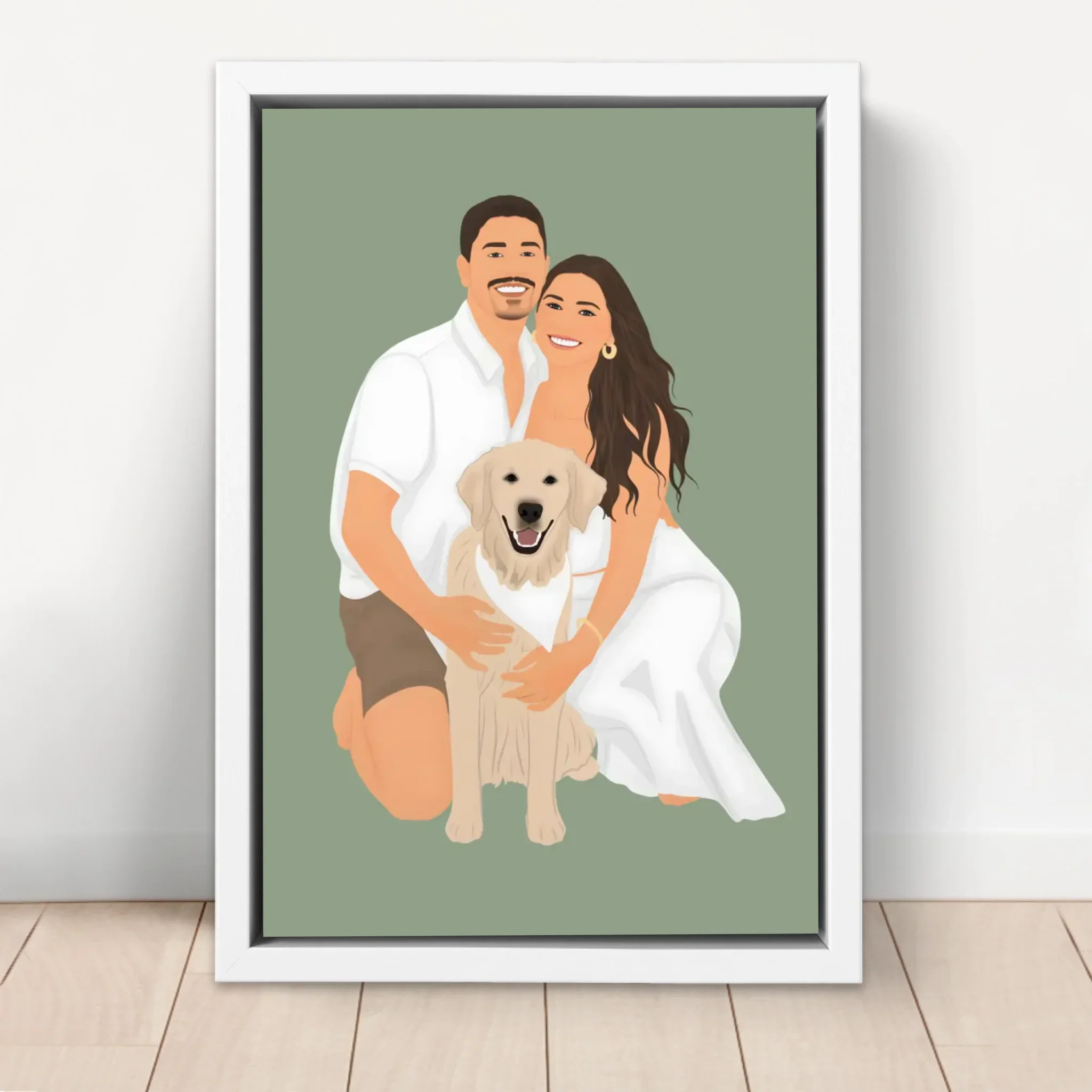 Toile personnalisée – Portrait sans visage à partir d’une photo - Image 6