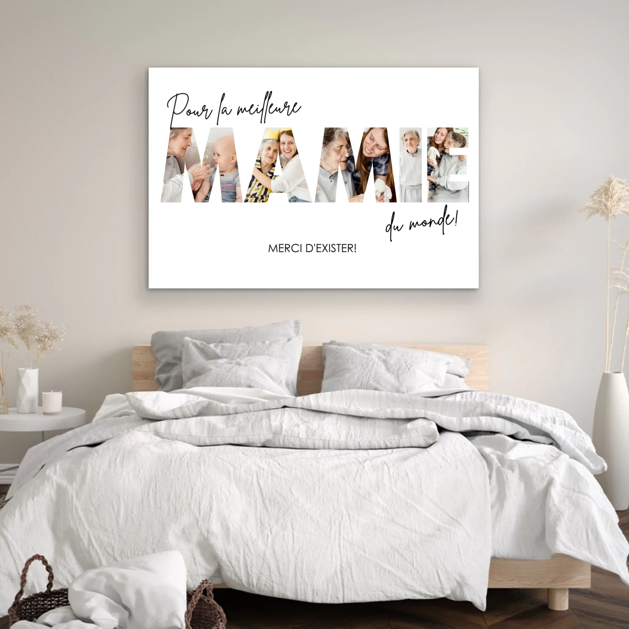 Toile personnalisée “Pour la meilleure grand-mère” - Image 4