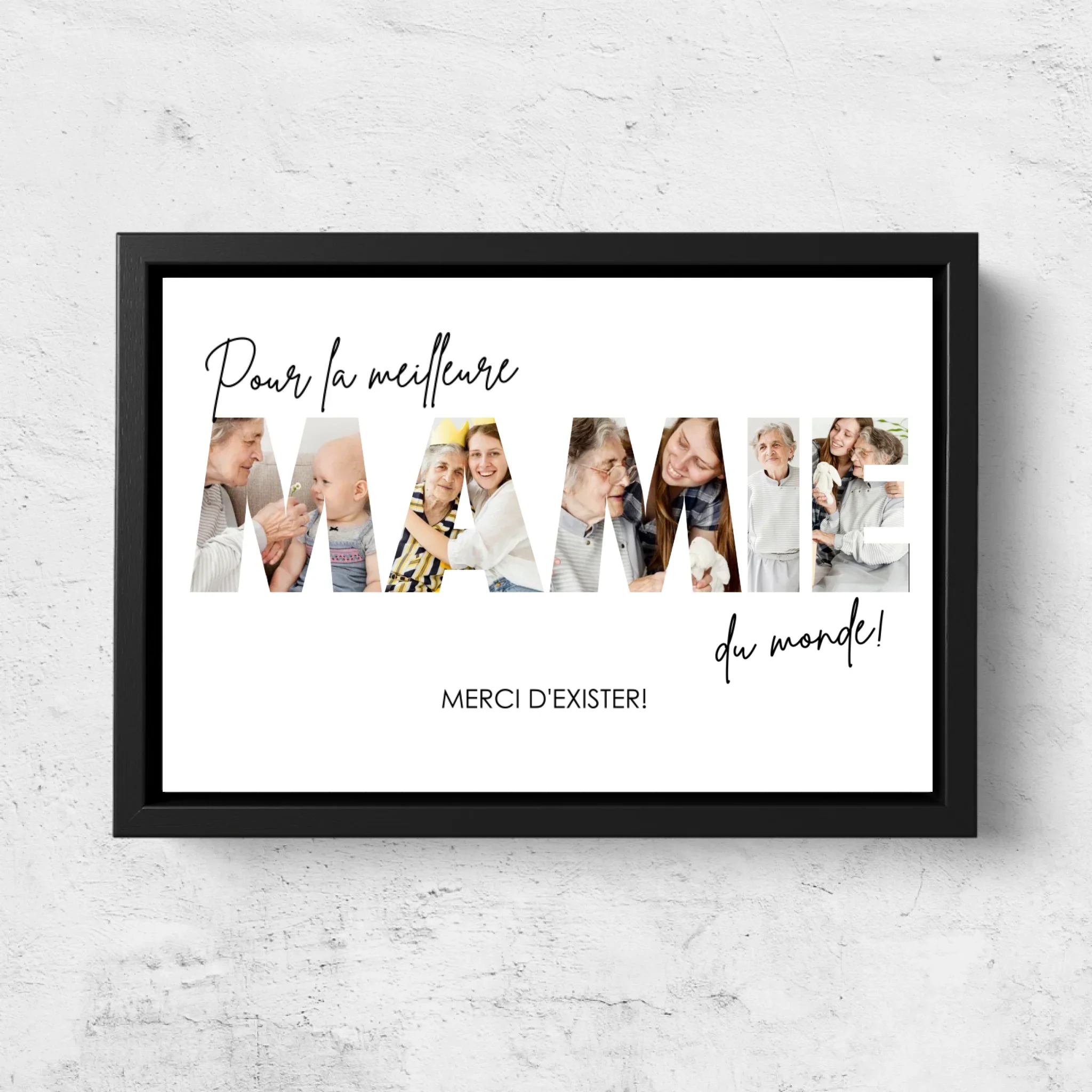 Toile personnalisée “Pour la meilleure grand-mère” - Image 5
