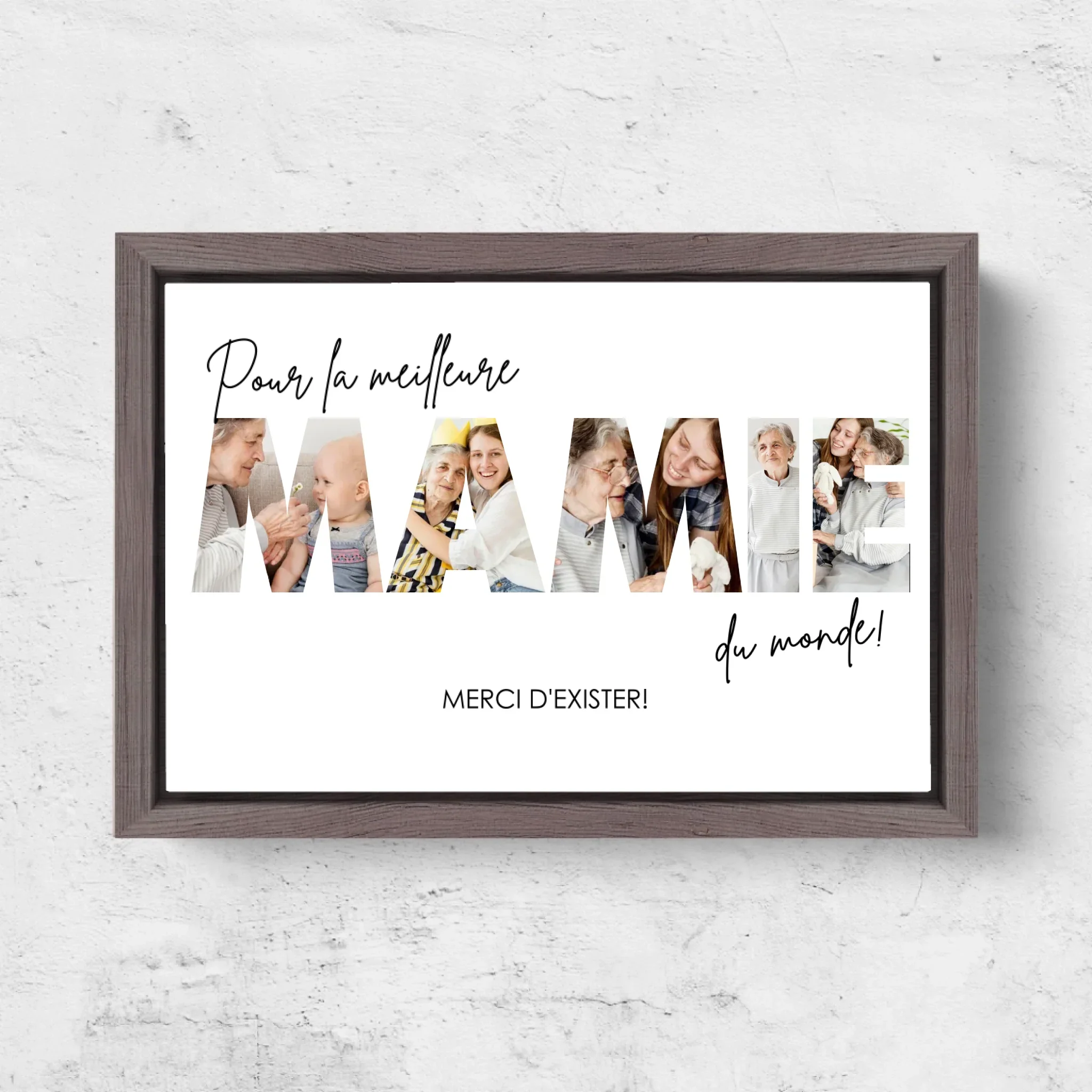 Toile personnalisée “Pour la meilleure grand-mère” - Image 6