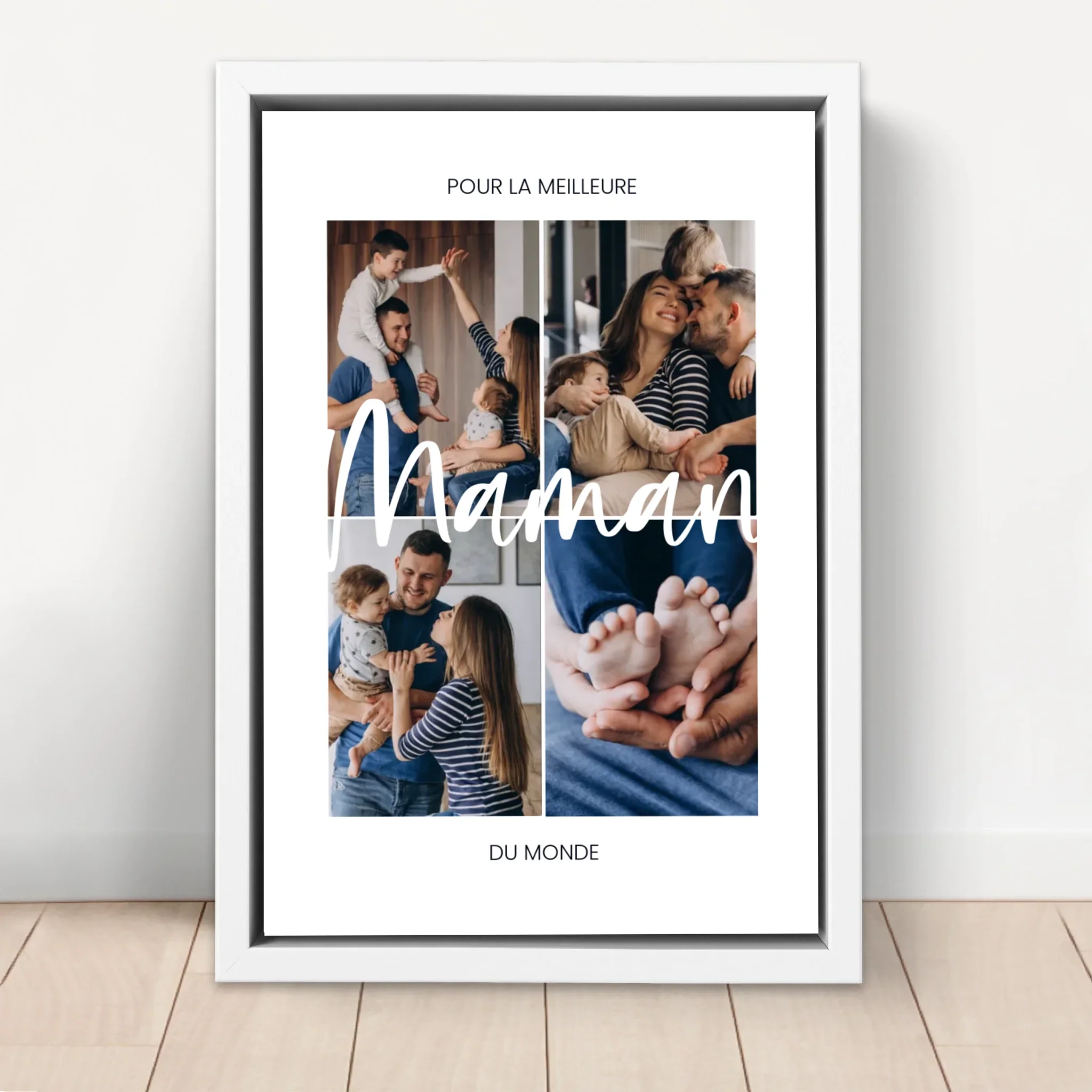 Toile personnalisée “Pour la meilleure maman du monde” - Image 6