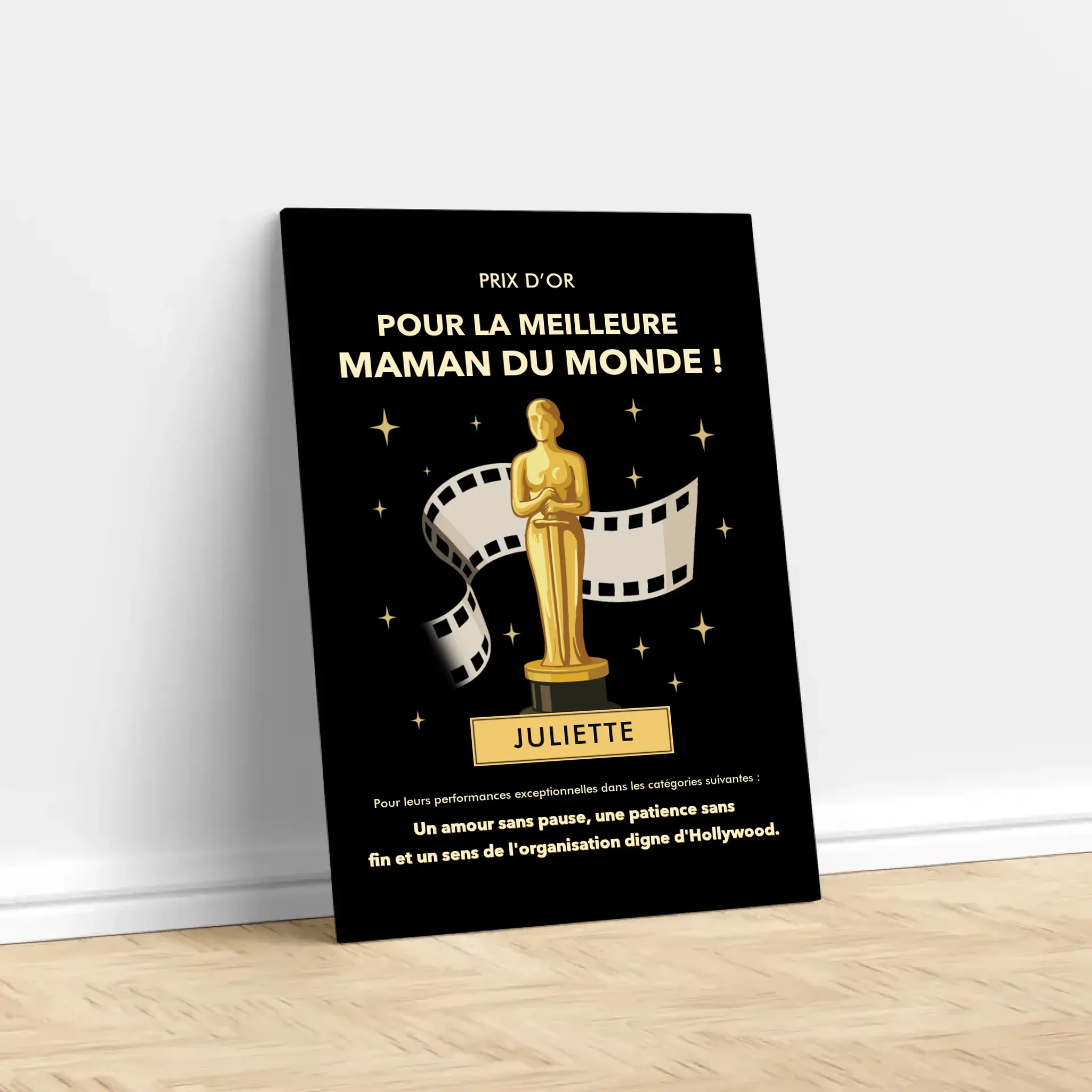 Toile personnalisée "Prix d’Or" - Image 3