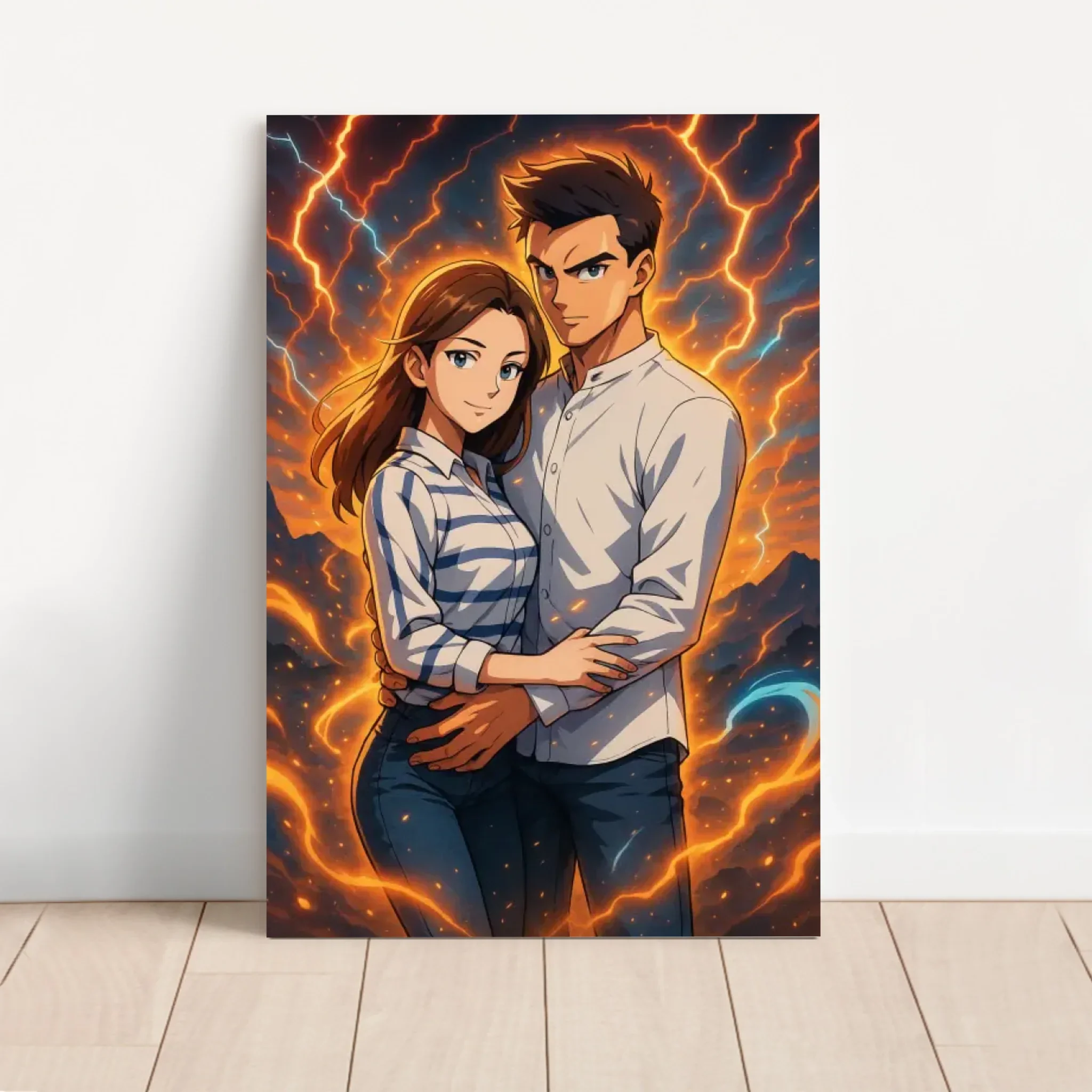 Toile personnalisée – Style anime