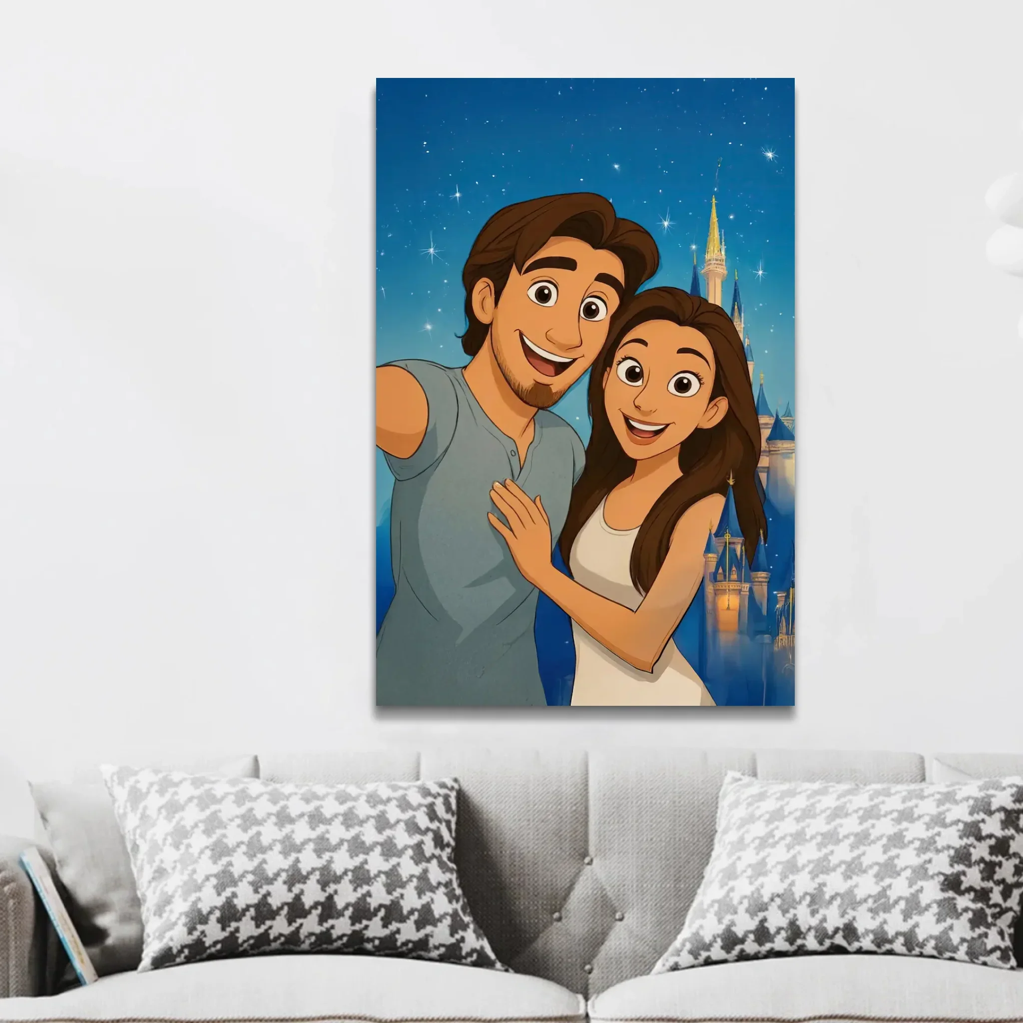 Toile personnalisée – Portrait inspiré d’un conte de fées à partir d’une photo - Image 2