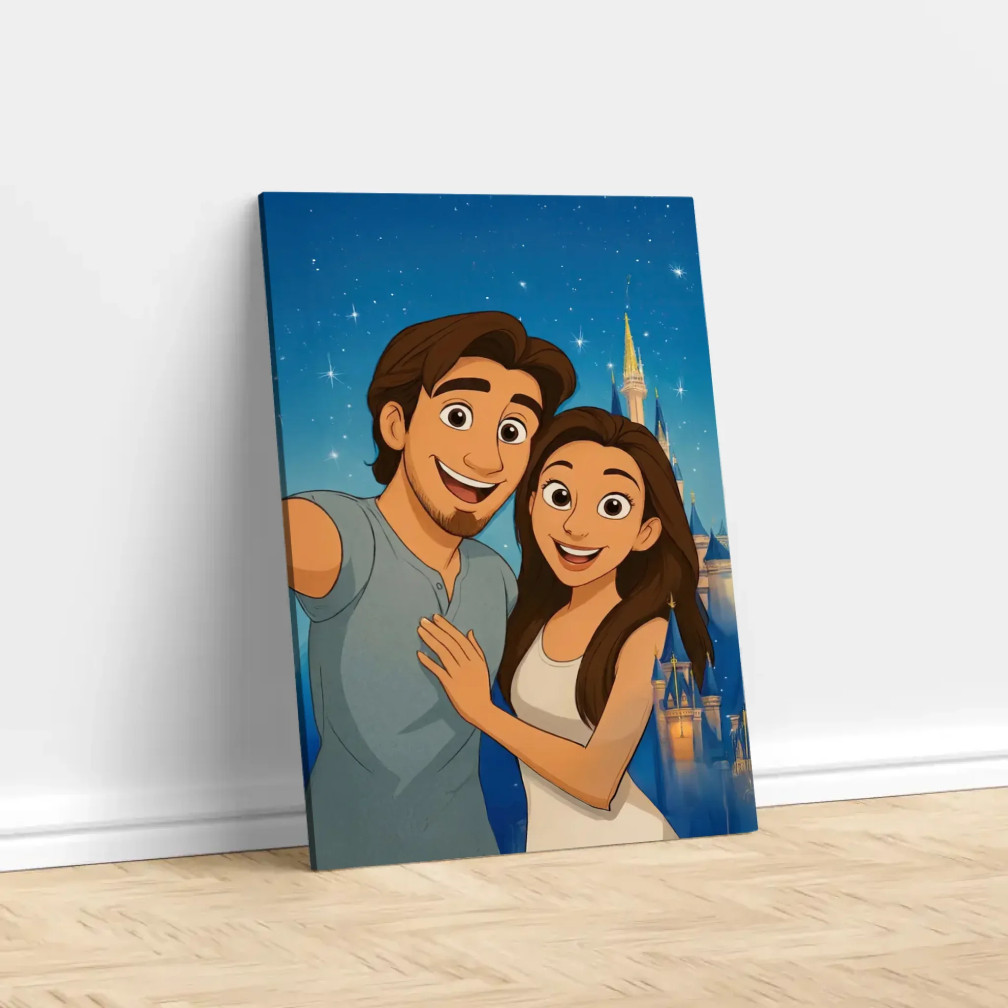 Toile personnalisée – Portrait inspiré d’un conte de fées à partir d’une photo - Image 3