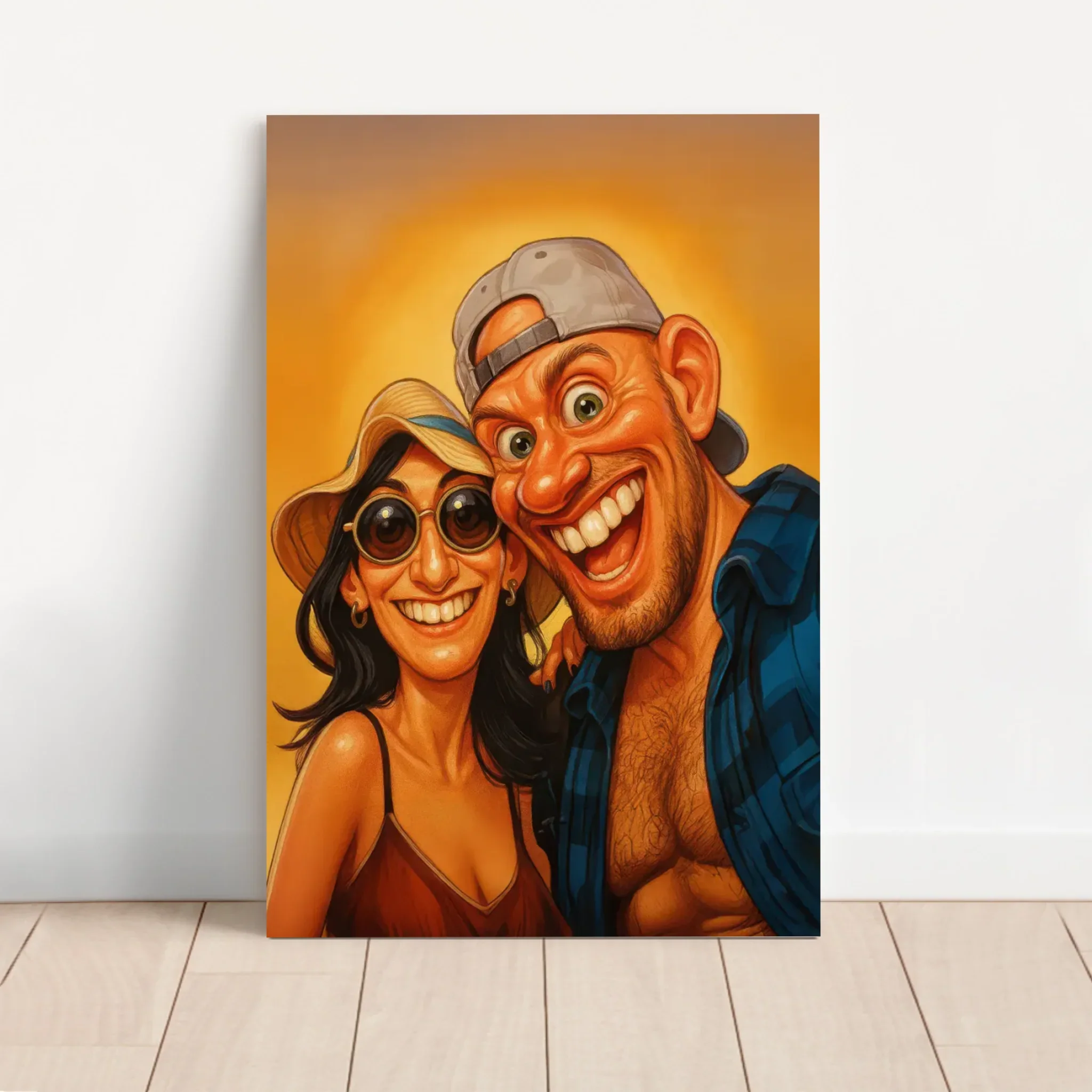 Toile personnalisée – Votre photo transformée en œuvre d’art hilarante