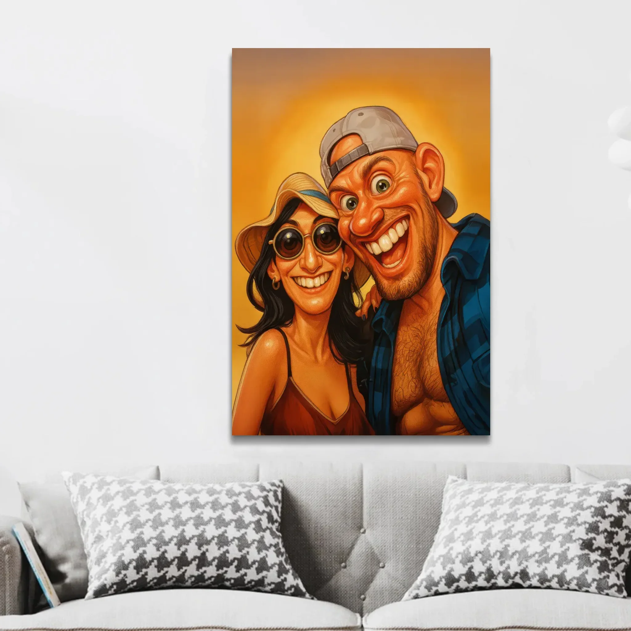 Toile personnalisée – Votre photo transformée en œuvre d’art hilarante - Image 2